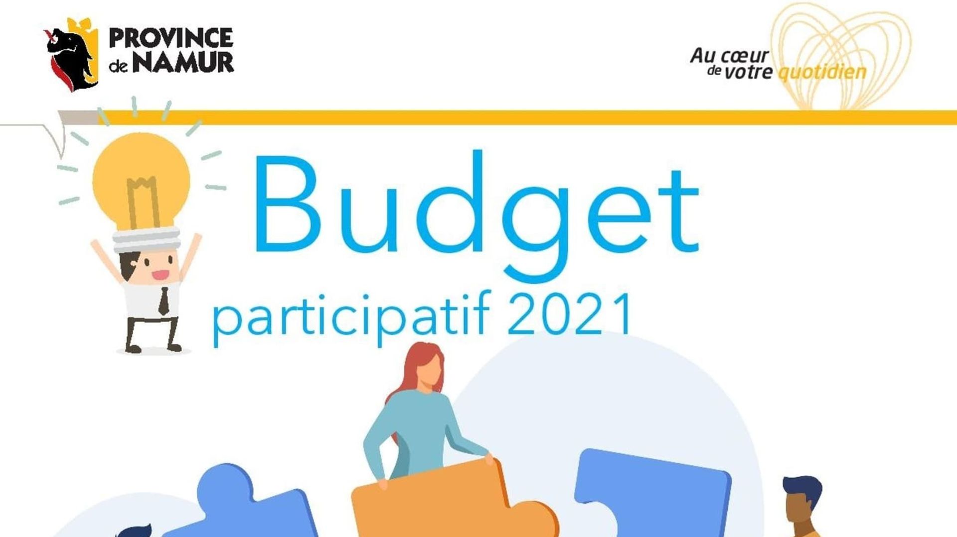 Namur: la Province lance son premier budget participatif