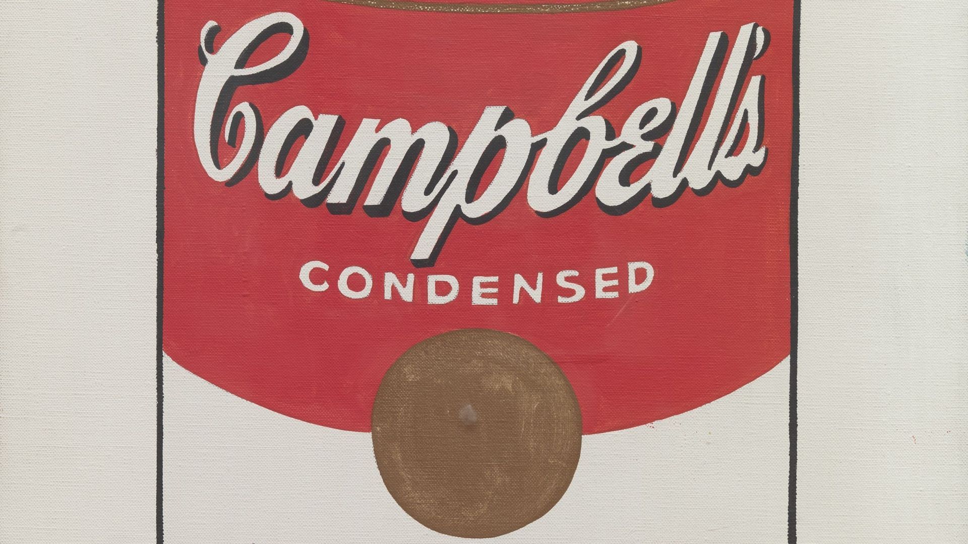 "Campbell’s Soup Cans" (détail), 1962