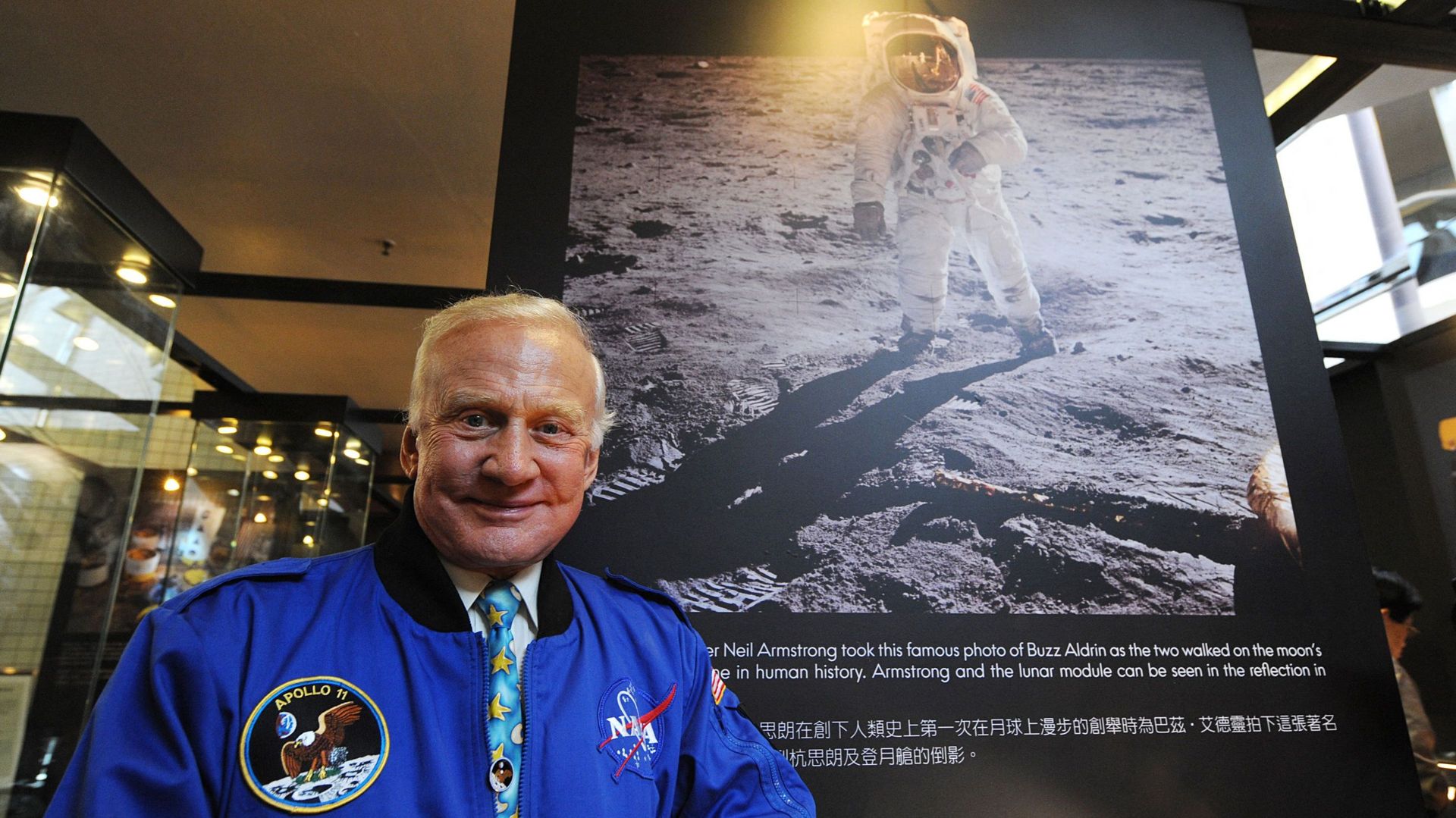 Buzz Aldrin, en 2009