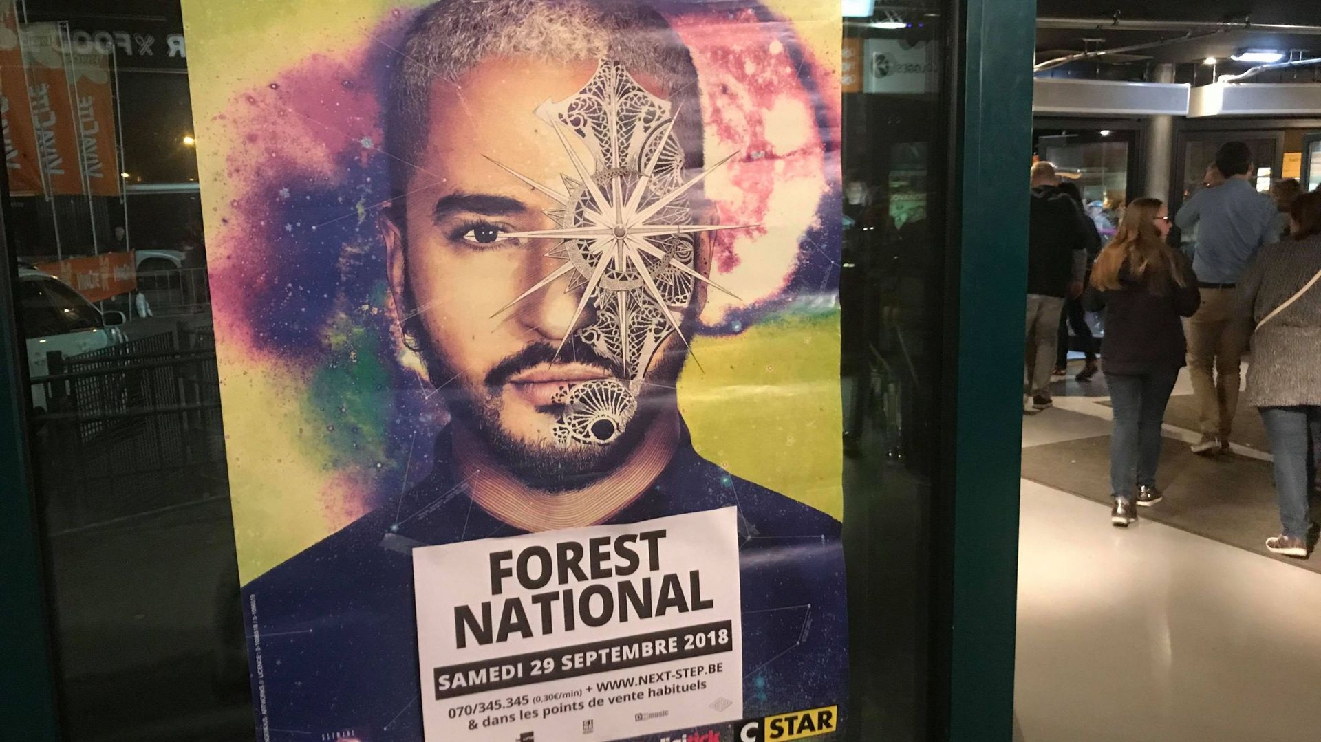 Slimane réussit son pari Forest National! (vidéos) rtbf.be