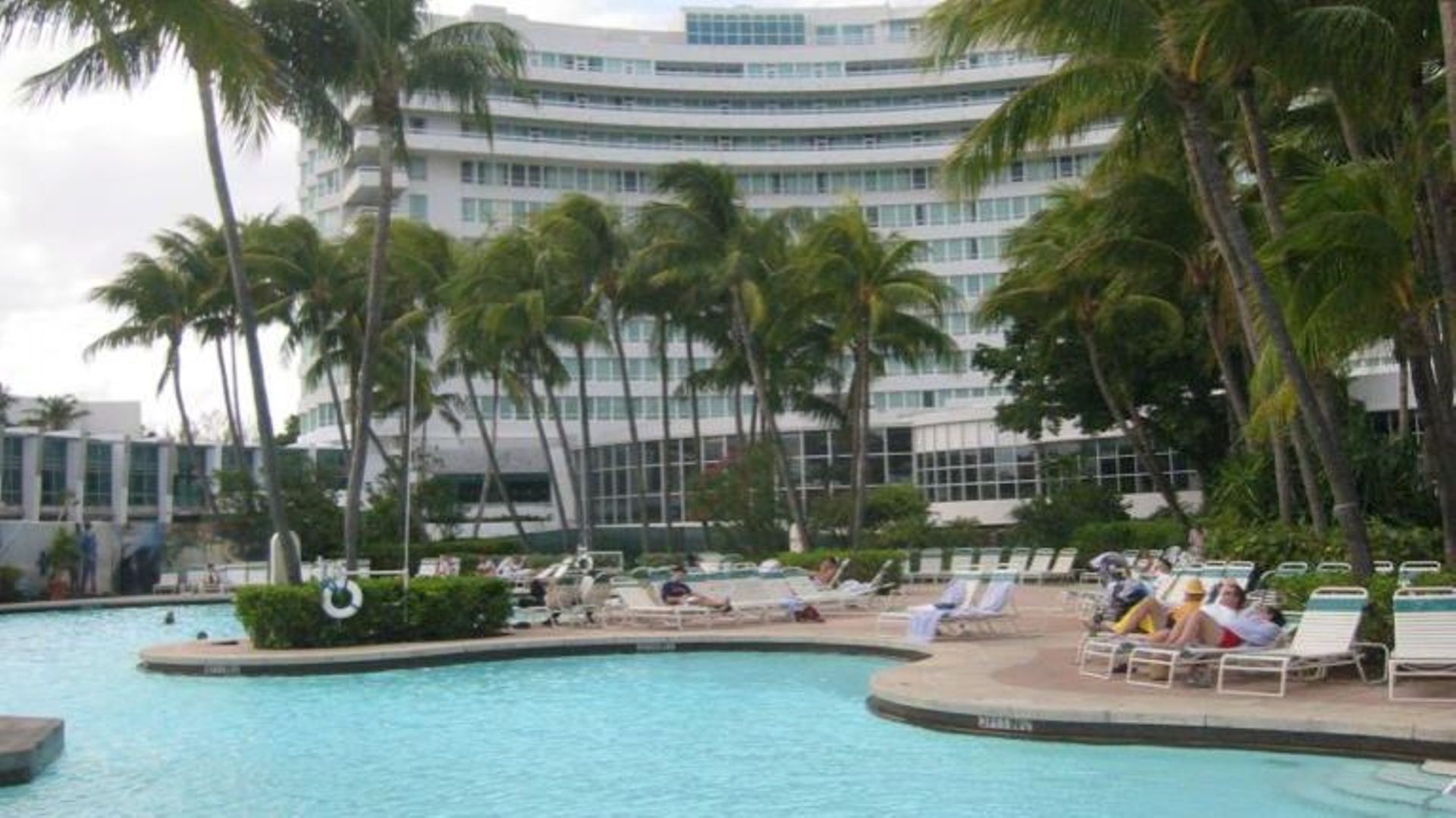 L’hôtel Miami Beach en Floride qui a servi de décor aux films "Scarface" et Goldfinger