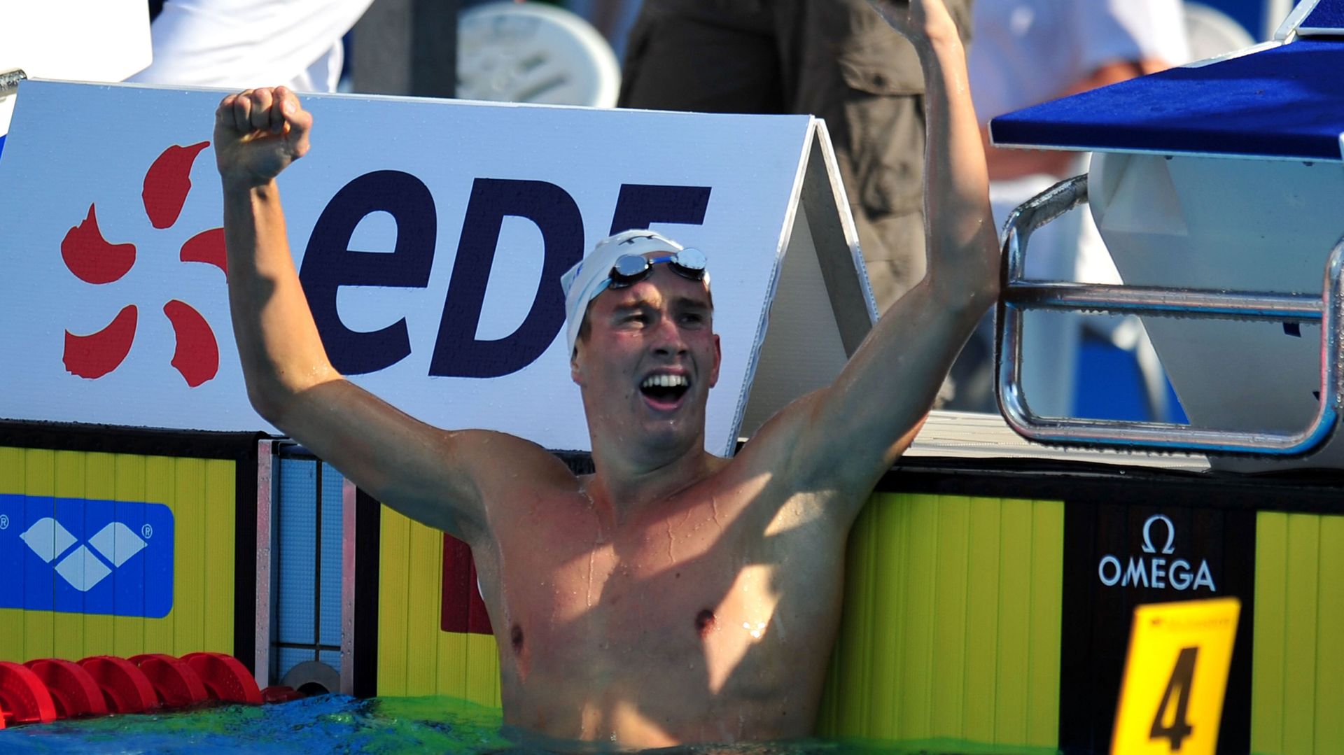 1500 m libre: victoire du Français Sébastien Rouault - RTBF Actus