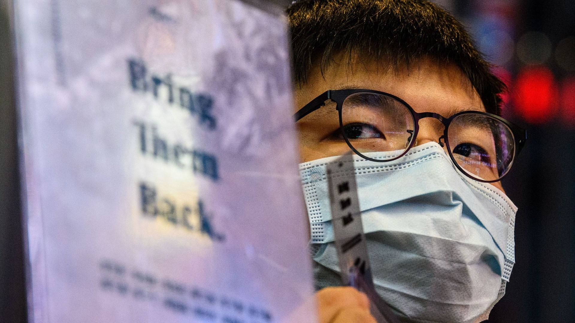 Mouvement de contestation à Hong Kong : le militant pro-démocratie Joshua Wong va plaider coupable