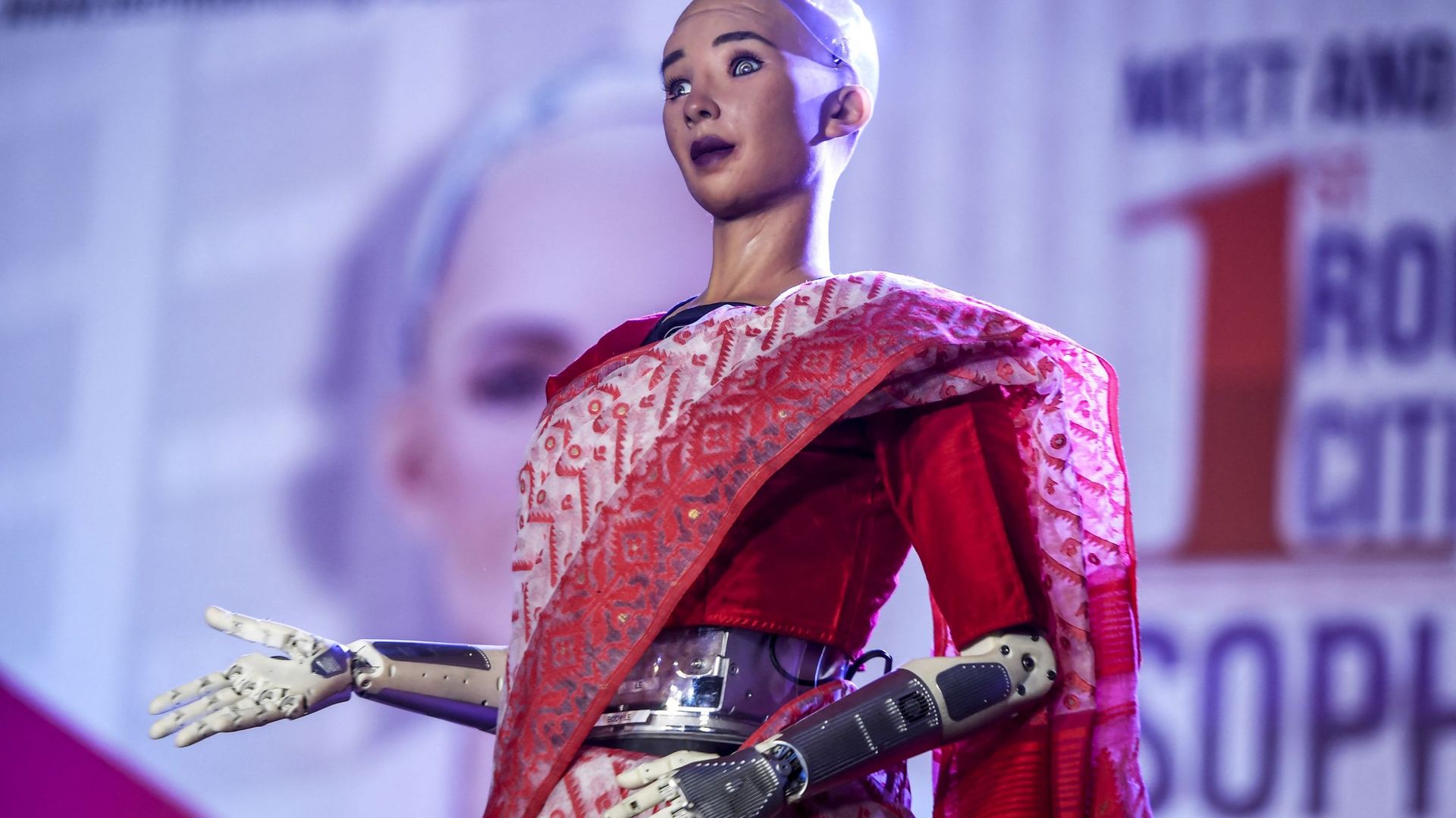 Sophia, le robot développé par Hanson Robotics 