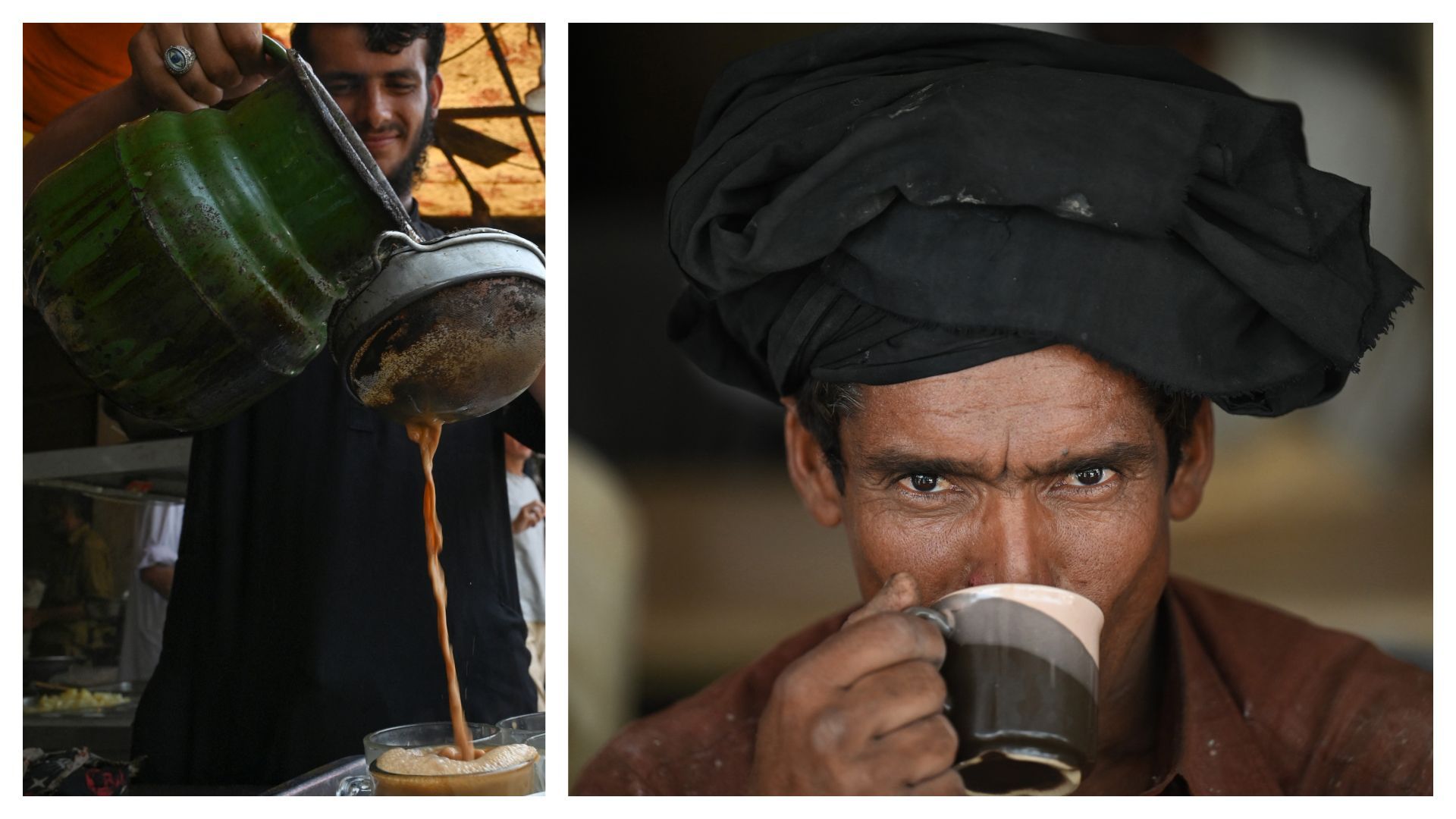 Préparation et consommation de thé à Islamabad, le 15 juin 2022