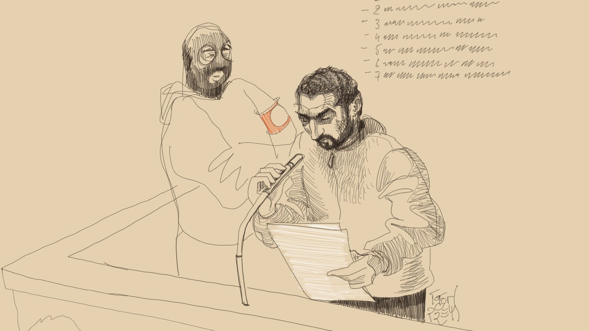 Mehdi Nemmouche: "J'interdis à qui que ce soit de poser des actes d'intimidation"