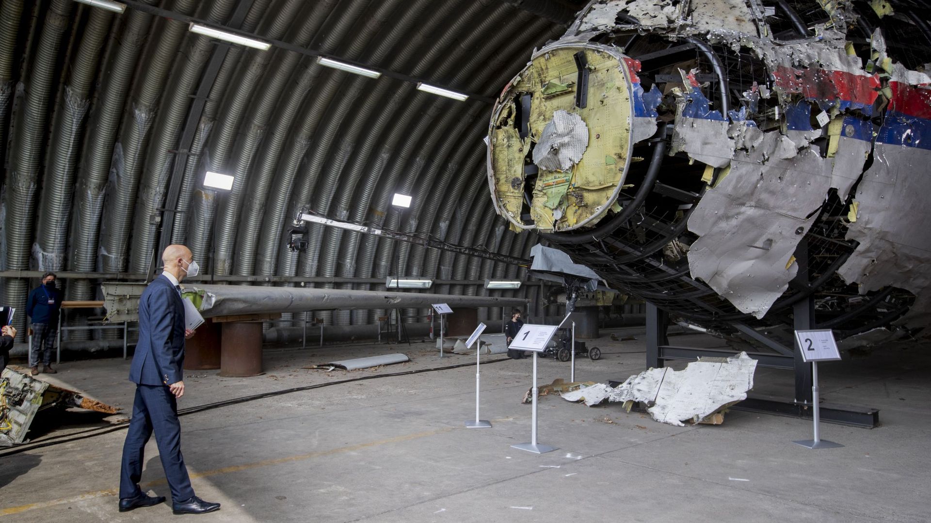 L'éoave du vol MH17