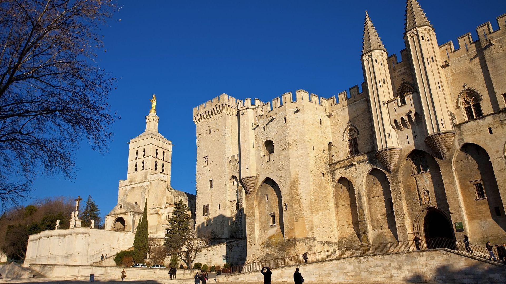 Le Palais des Papes, Avignon.