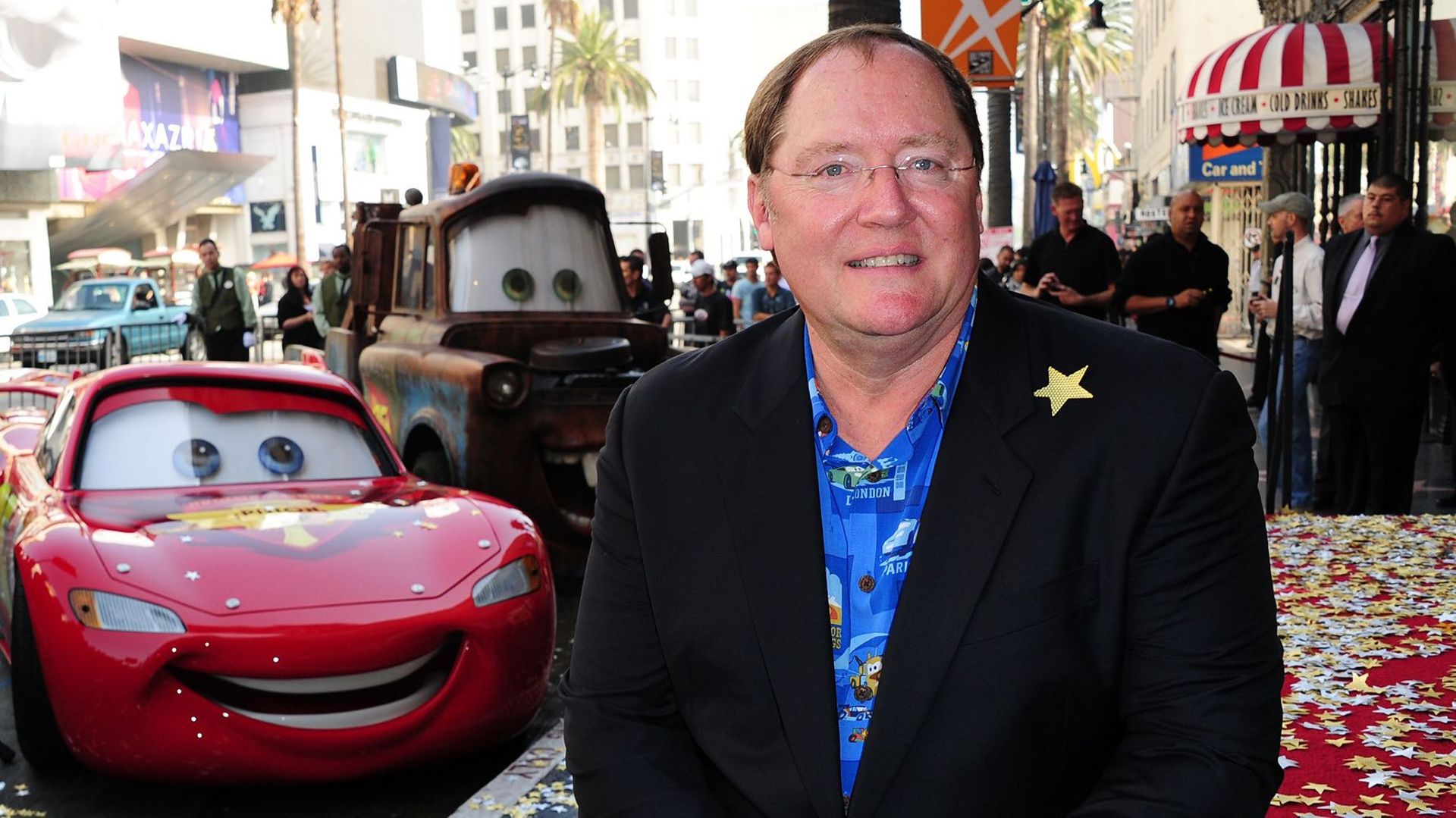 John Lasseter, le réalisateur du film d’animation Cars