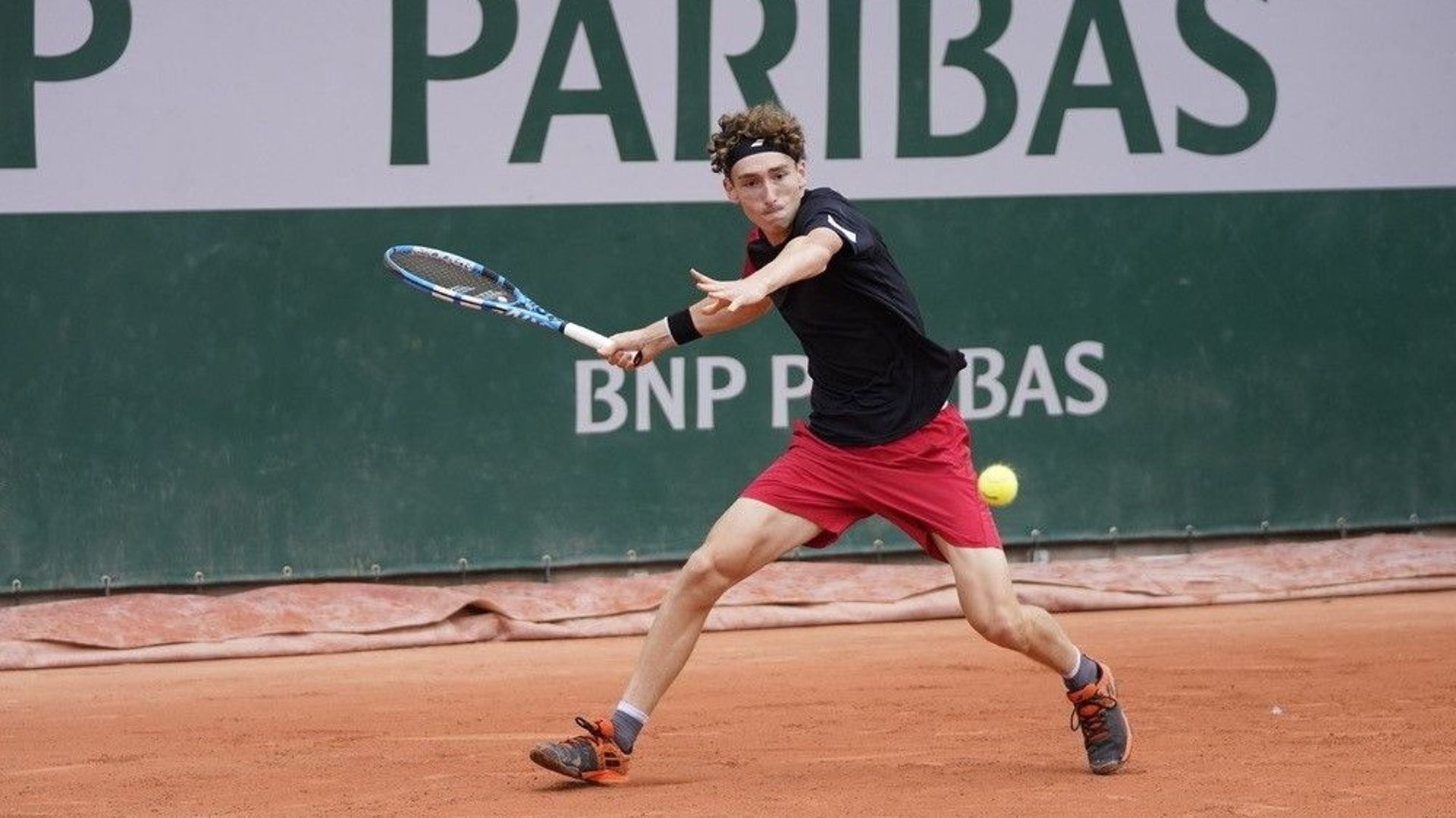 Romain Faucon au premier tour de Roland-Garros