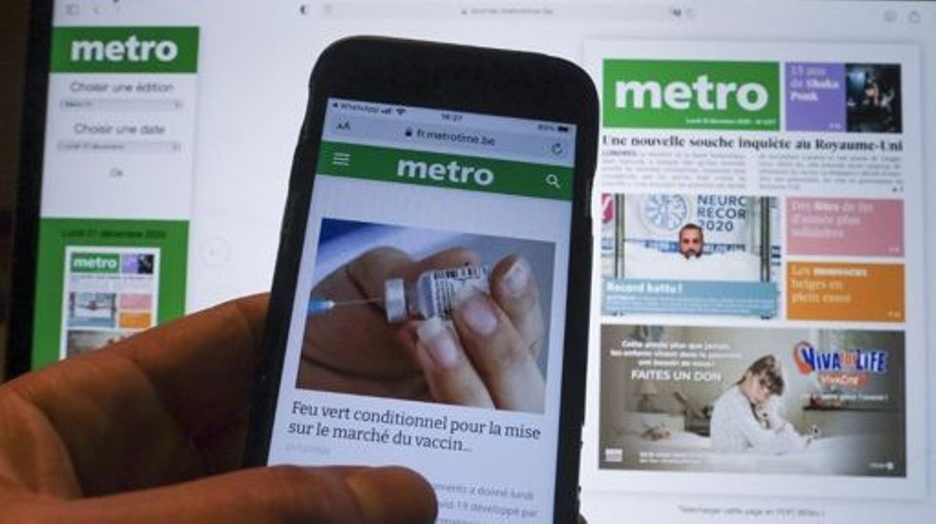 Le journal Metro réduit sa parution à trois jours par semaine