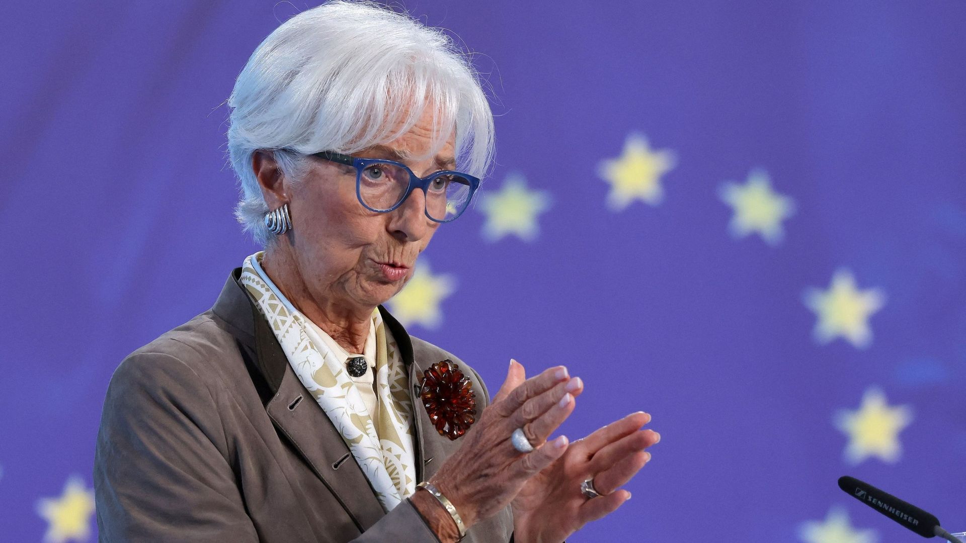"Le processus de désinflation est terminé dans la zone euro" selon Christine Lagarde, la présidente de la Banque centrale européenne