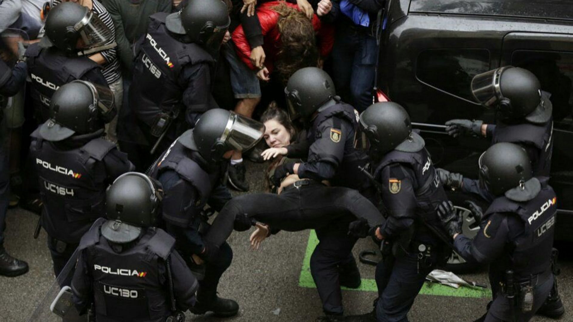 337 Catalans accueillis dans les hôpitaux suite aux violences policières 