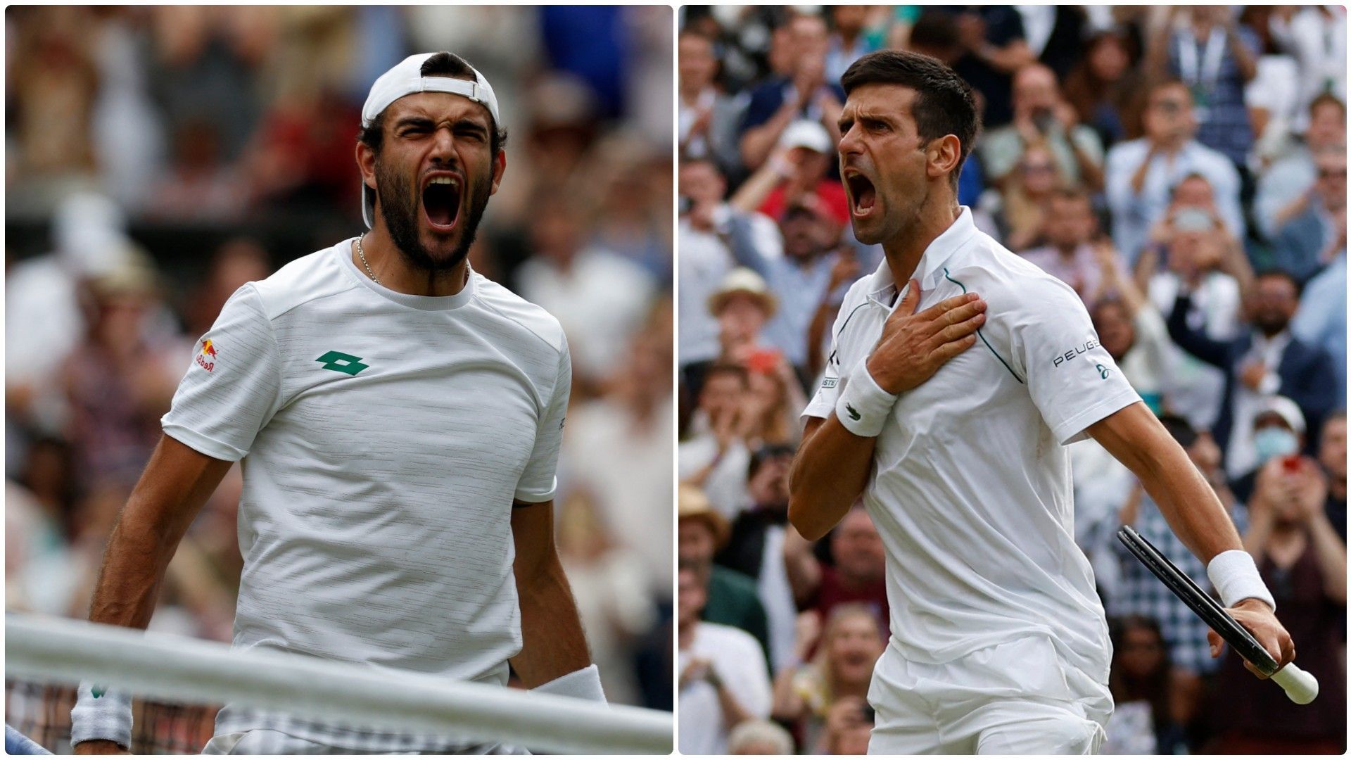 Qui de Berrettini ou Djokovic remportera Wimbledon ?