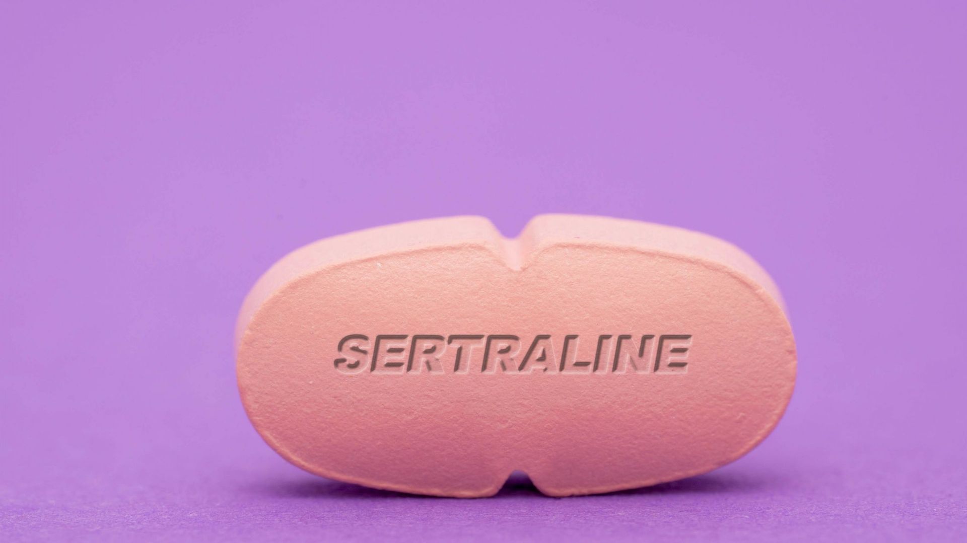Sertraline pill, conceptual image