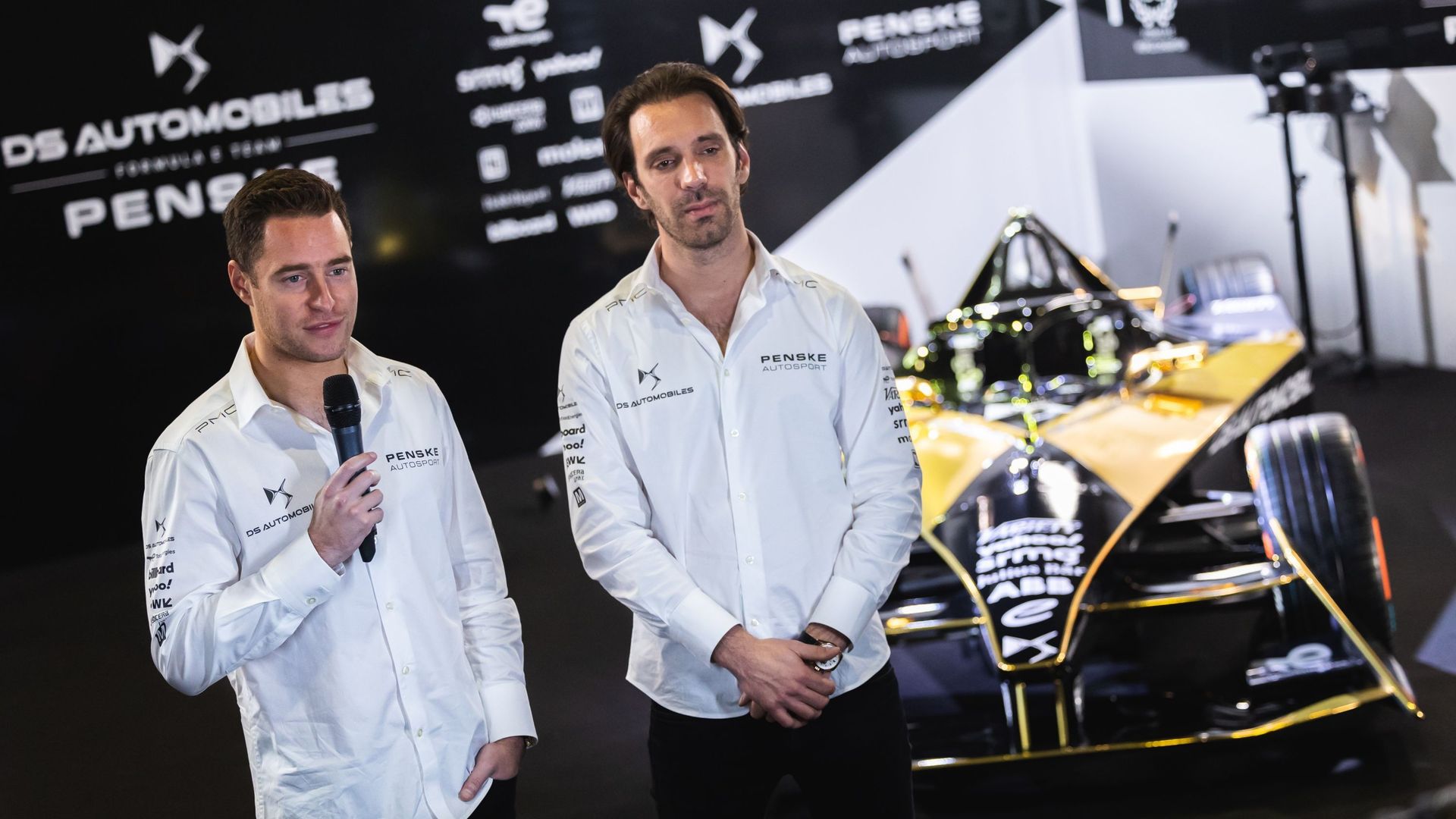 Stoffel Vandoorne et Jean-Eric Vergne, coéquipiers chez DS Penske en 2023