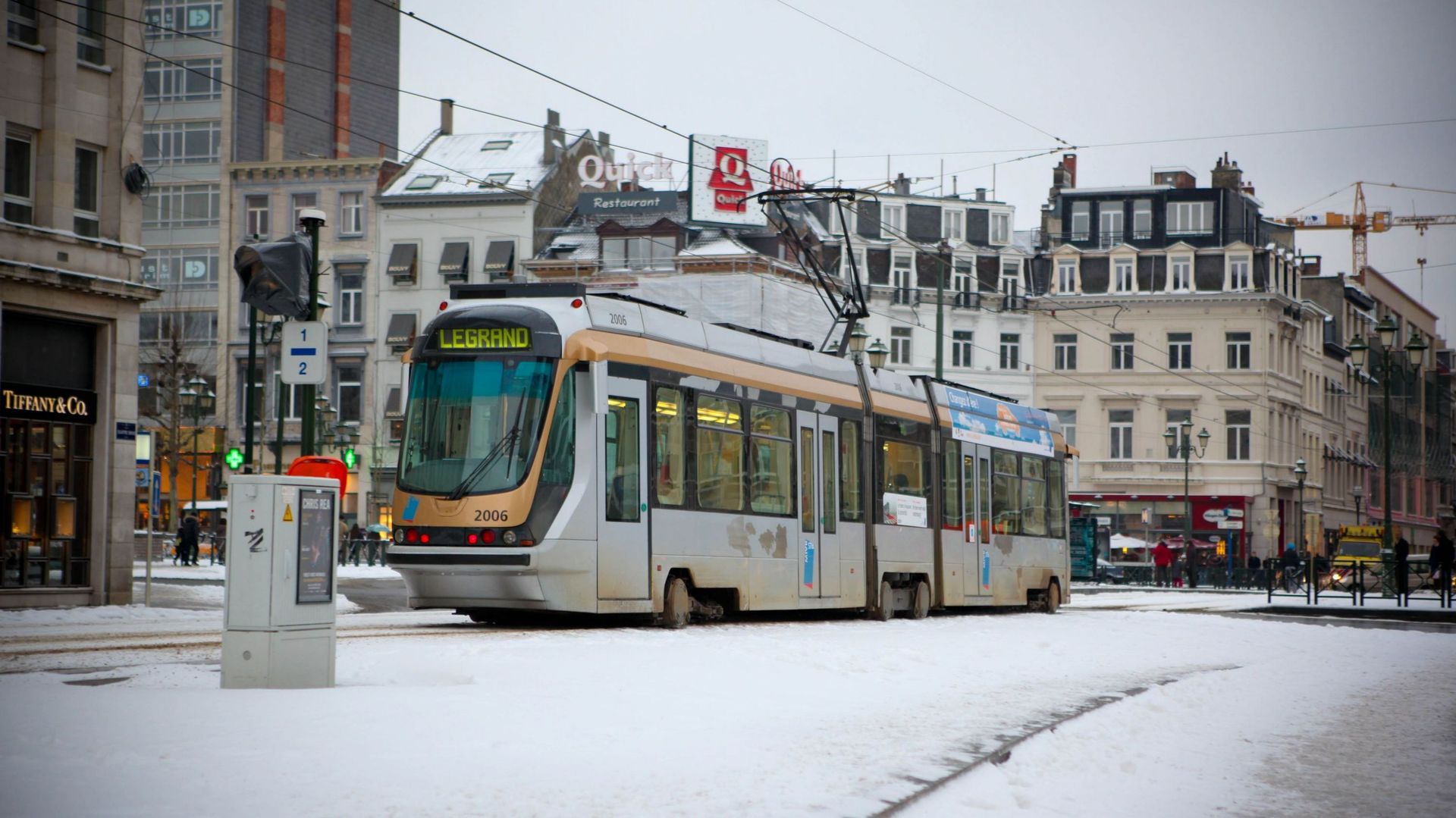Les T2000 qui marquent la grande modernisation des tramways bruxellois dans les années 90.
