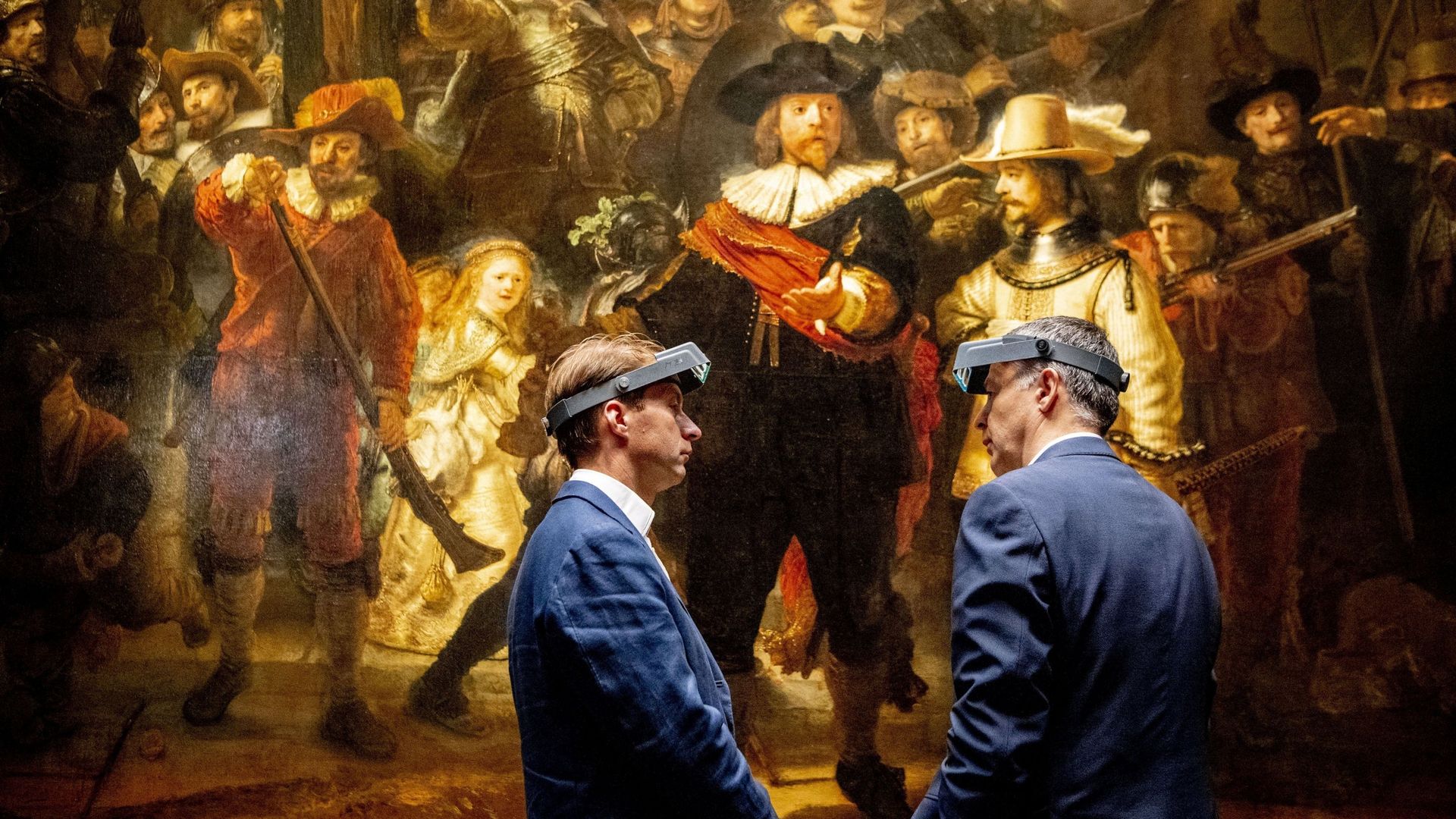 La restauration du célèbre Rembrandt "La Ronde de nuit" a commencé à Amsterdam