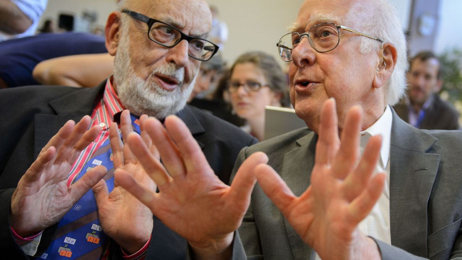 François Englert et Peter Higgs ont assisté à la validation par l'expérience de ce qu'ils avaient théorisé il y a près de 50 ans