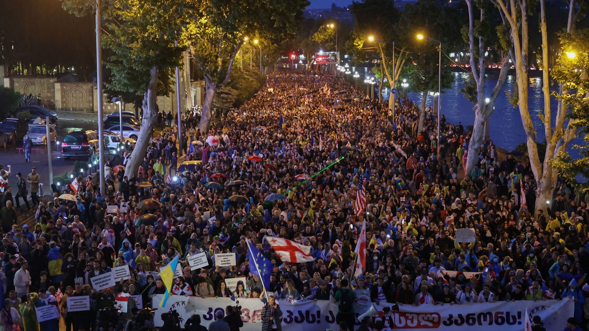 Georgia: new demonstration in Tbilisi against the law on ‘foreign influence’