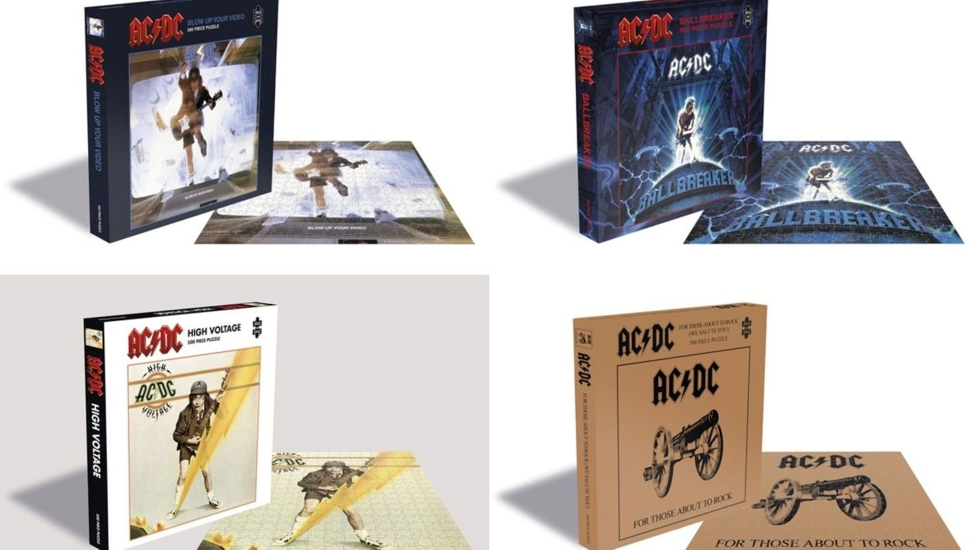 Des puzzles AC/DC pour le mois de septembre !
