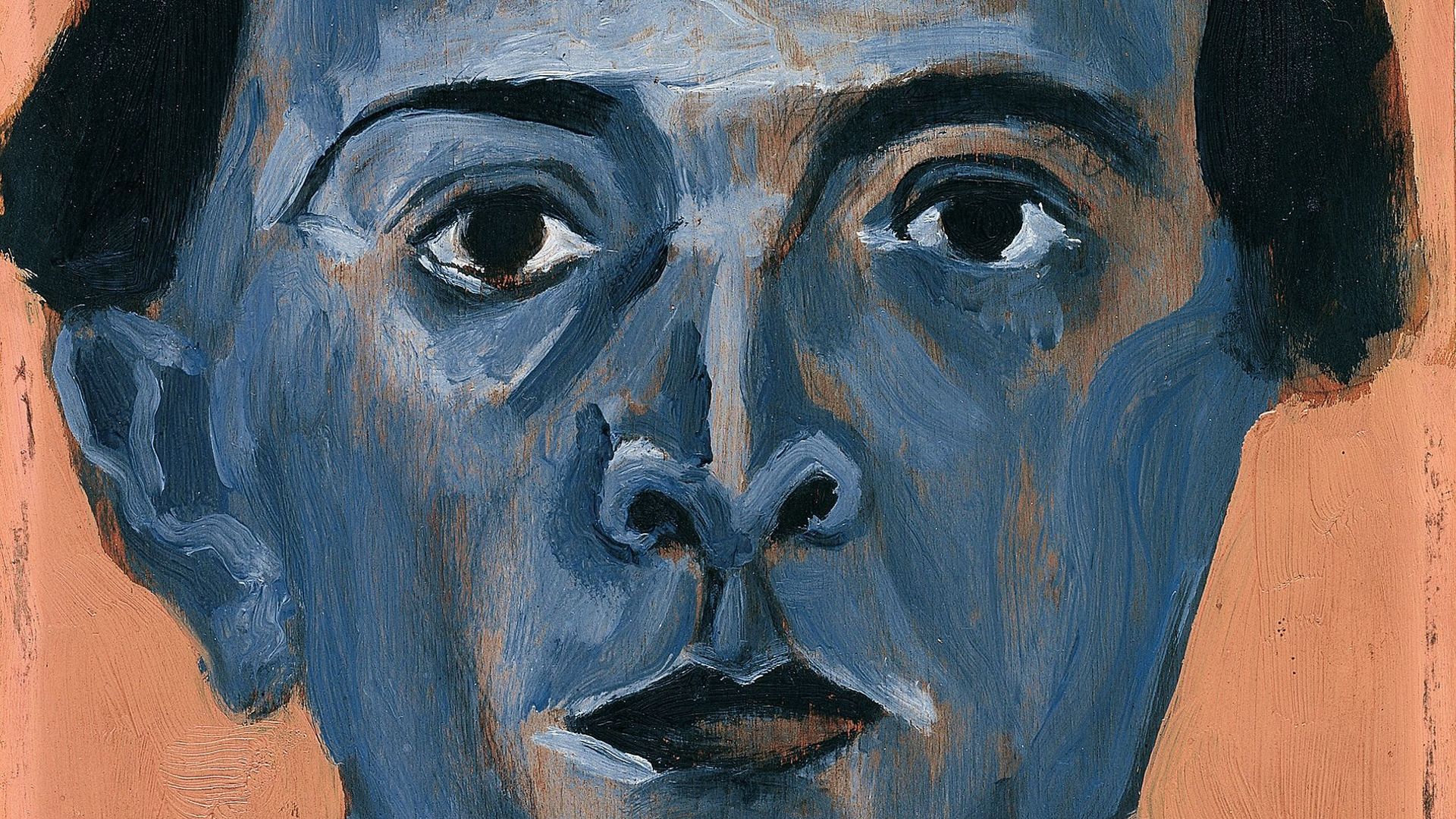 Arnold Schoenberg, Autoportrait bleu