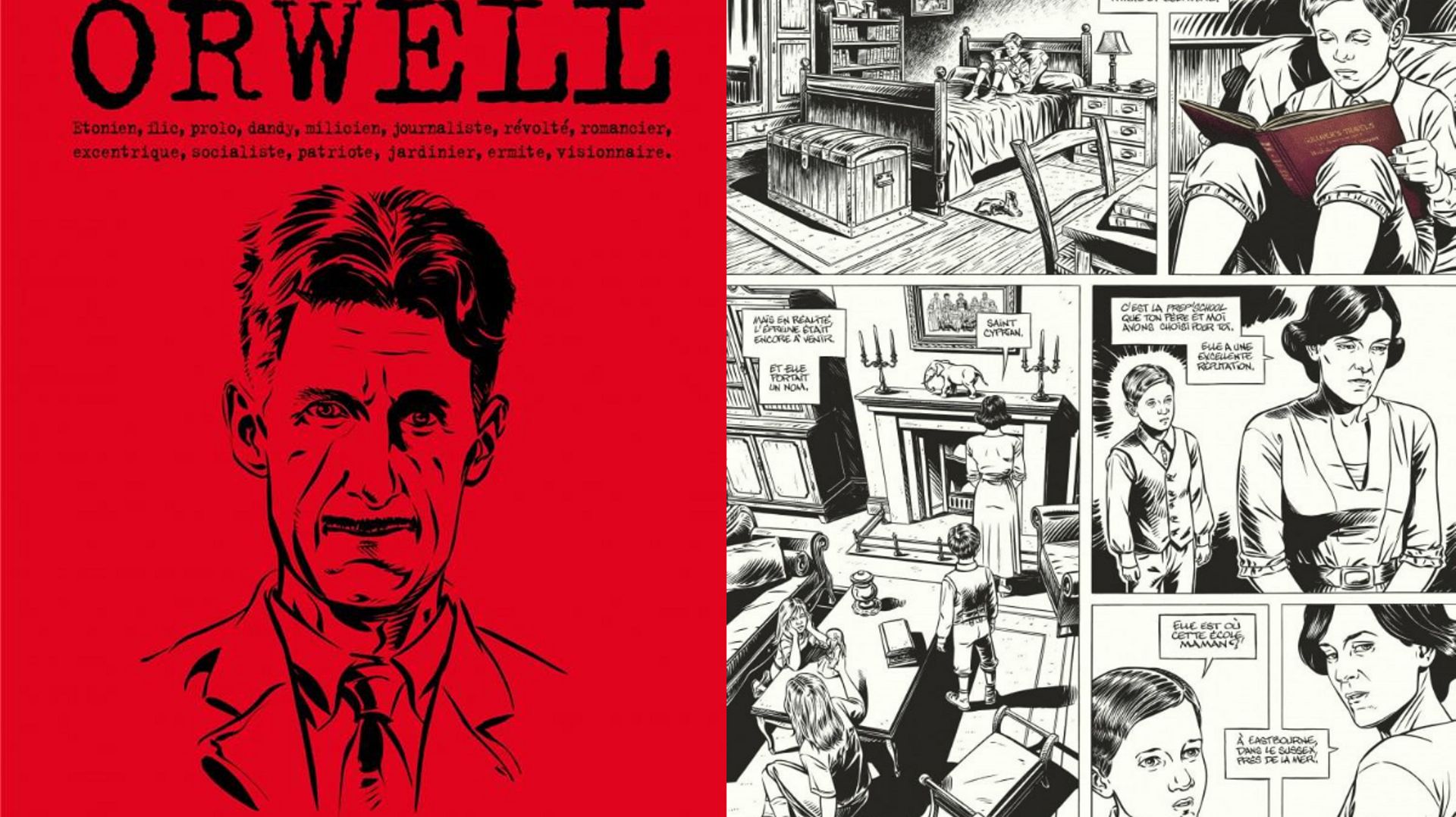 BD : Chez Adolf – Le Roi des Bourdons – Orwell - RTBF Actus