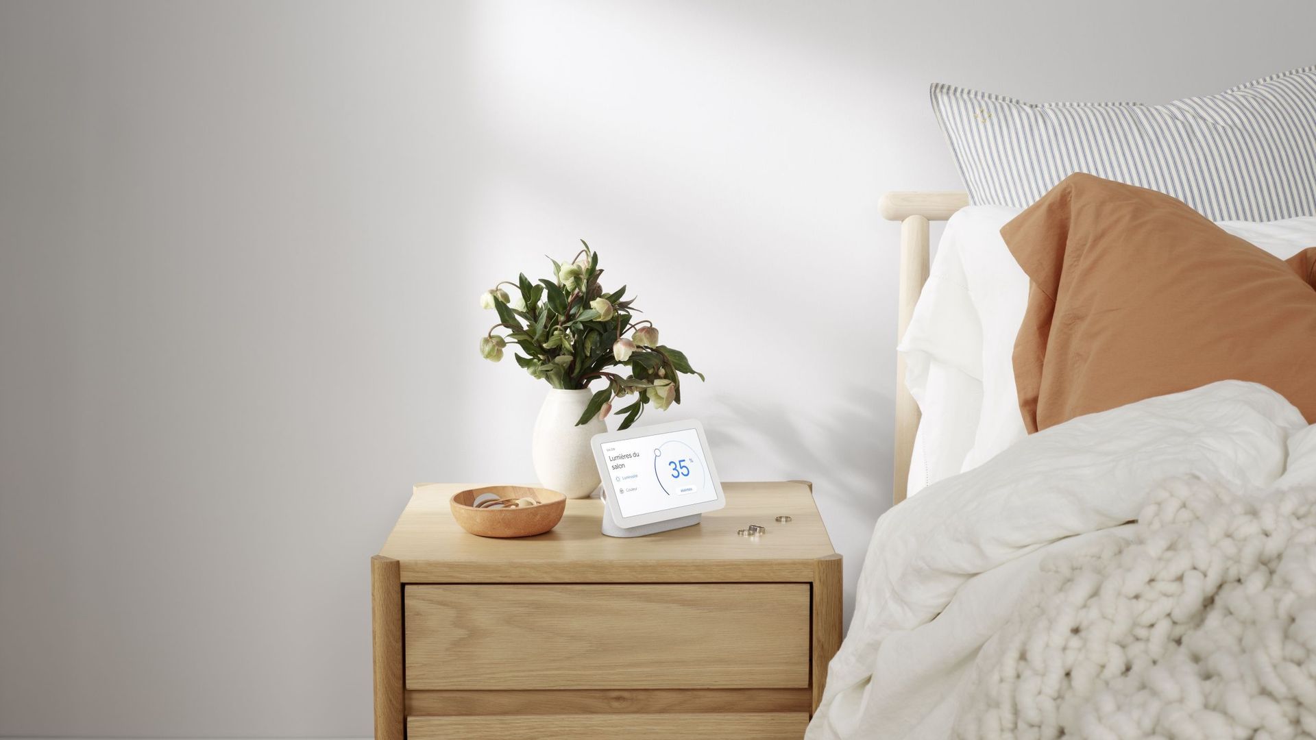 La deuxième génération de Google Nest Hub est capable d'analyser la qualité de votre sommeil.