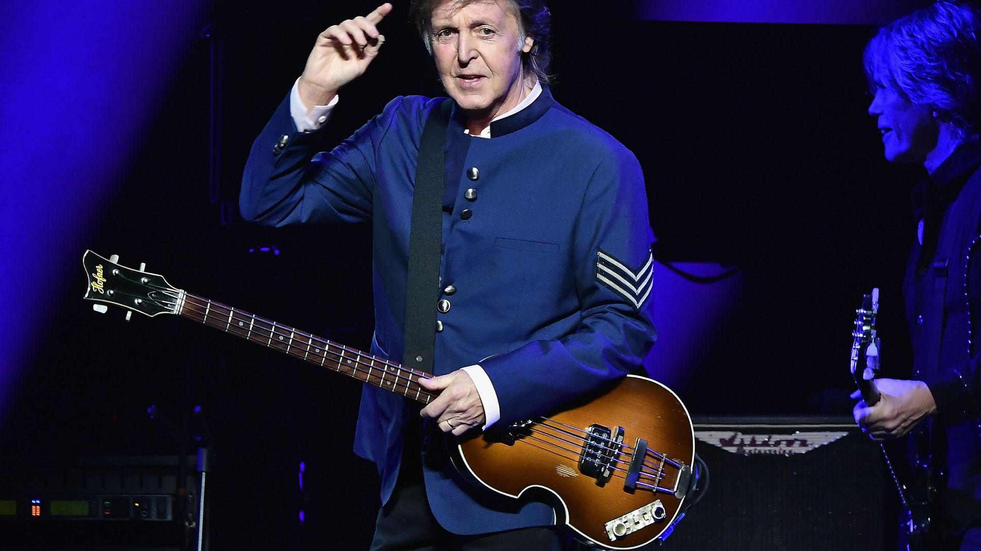Paul McCartney joue toujours sur l'ampli de ses 14 ans
