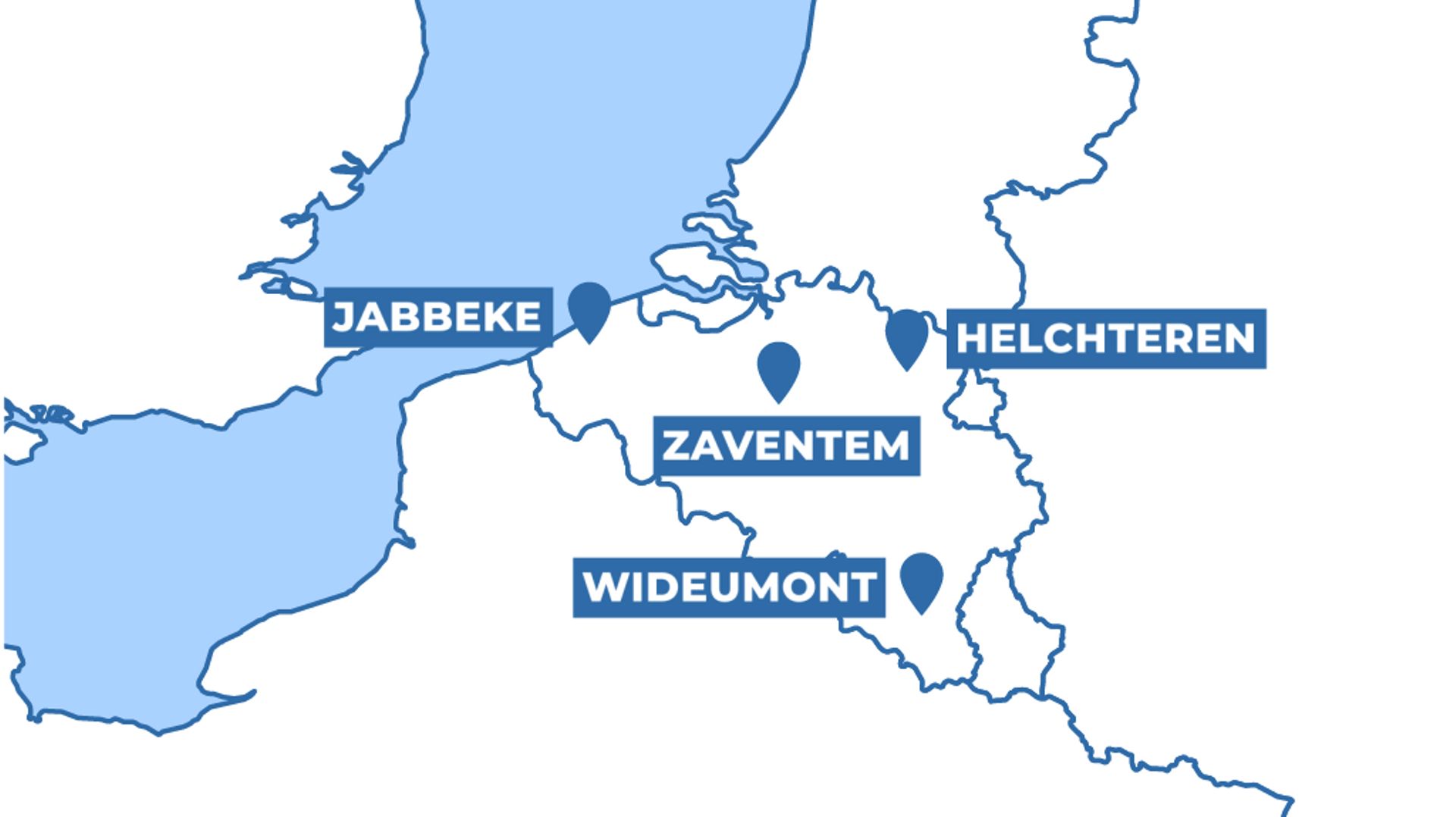 La Belgique compte 4 radars