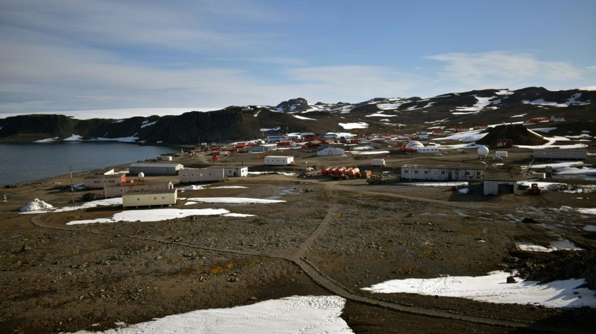 La base chilienne antarctique Eduardo Frei, le 10 mai 2020