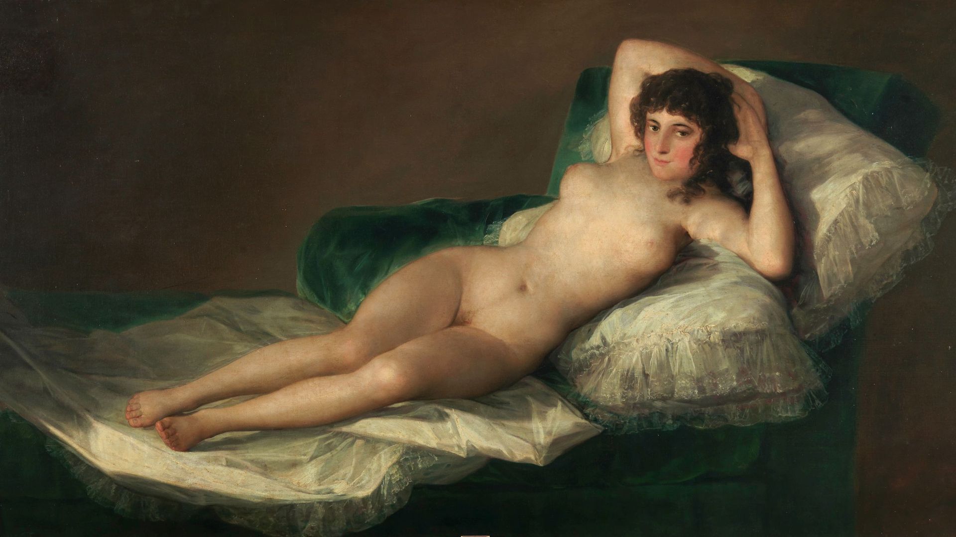 Maja nue, de Goya