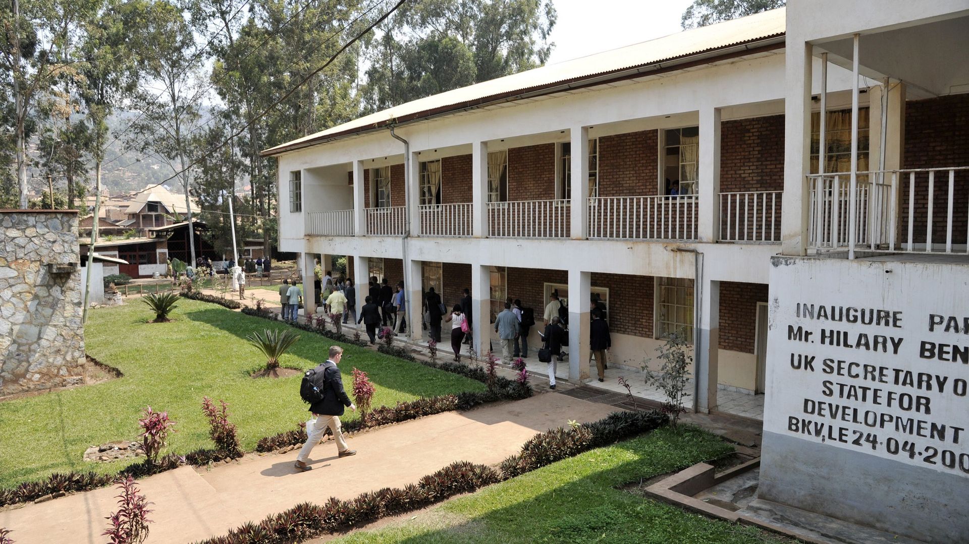 Vue de l'hôpital Panzi à Bukavu