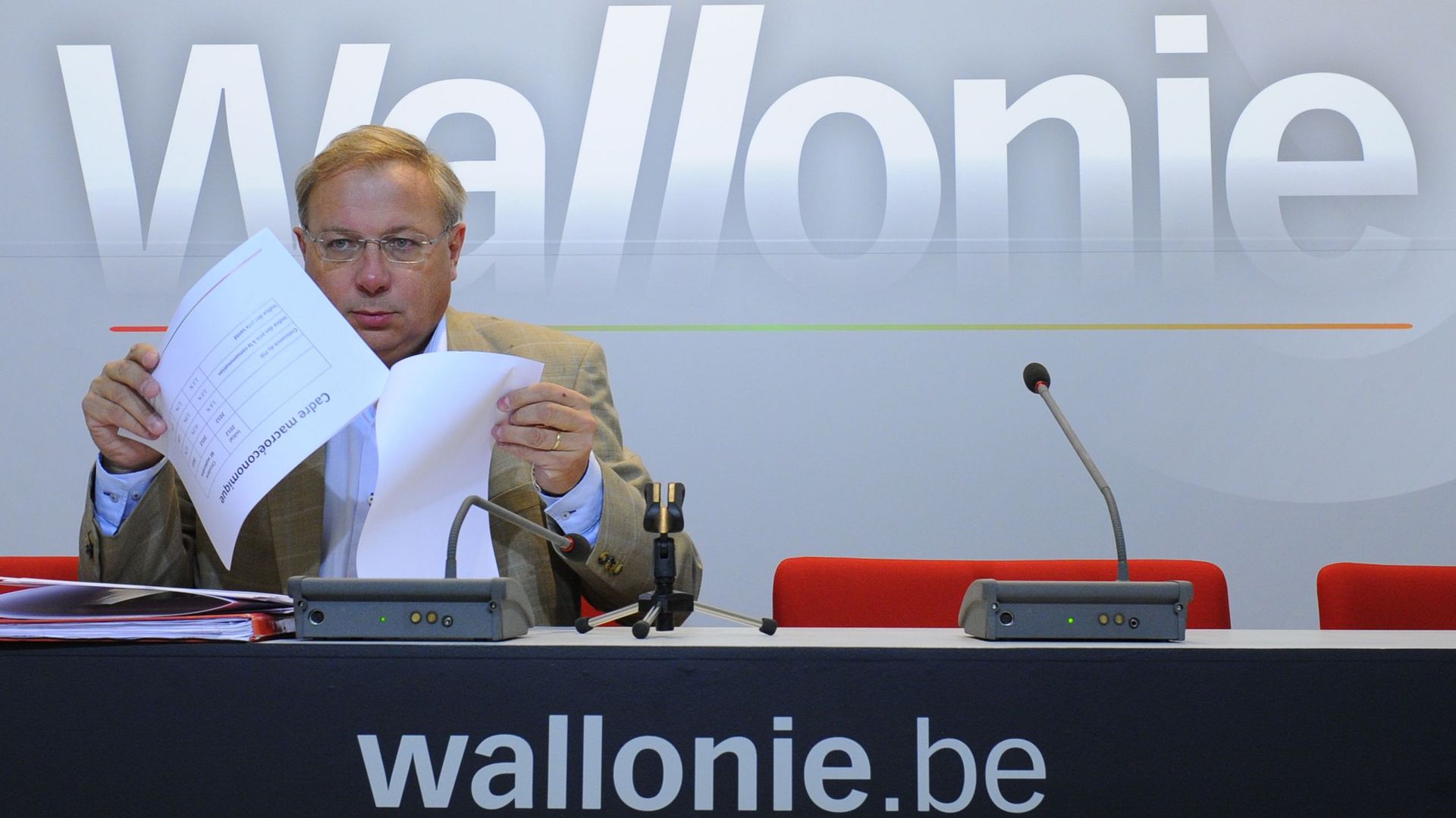 Budget wallon refusé par l'ICN: André Antoine dément