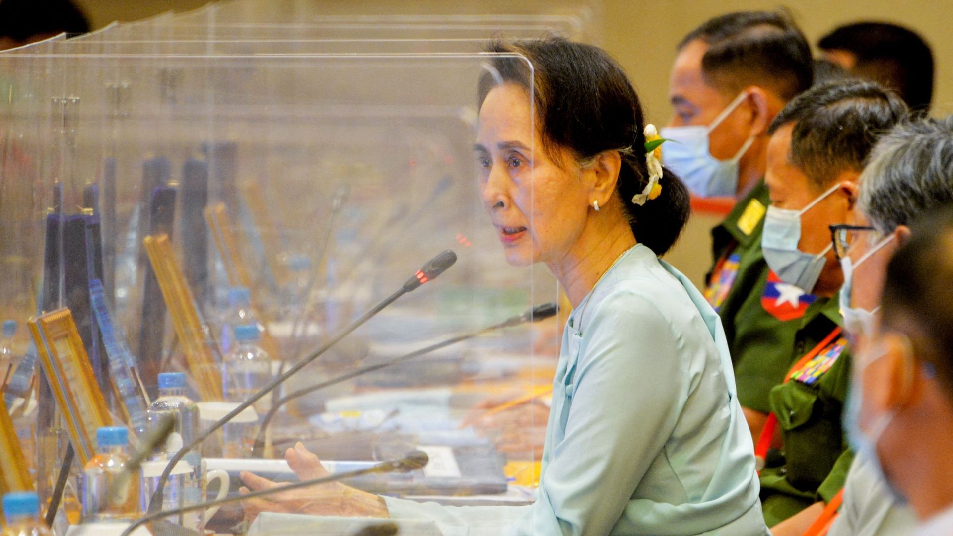  Aung San Suu Kyi en quarantaine, cas de Covid dans son entourage