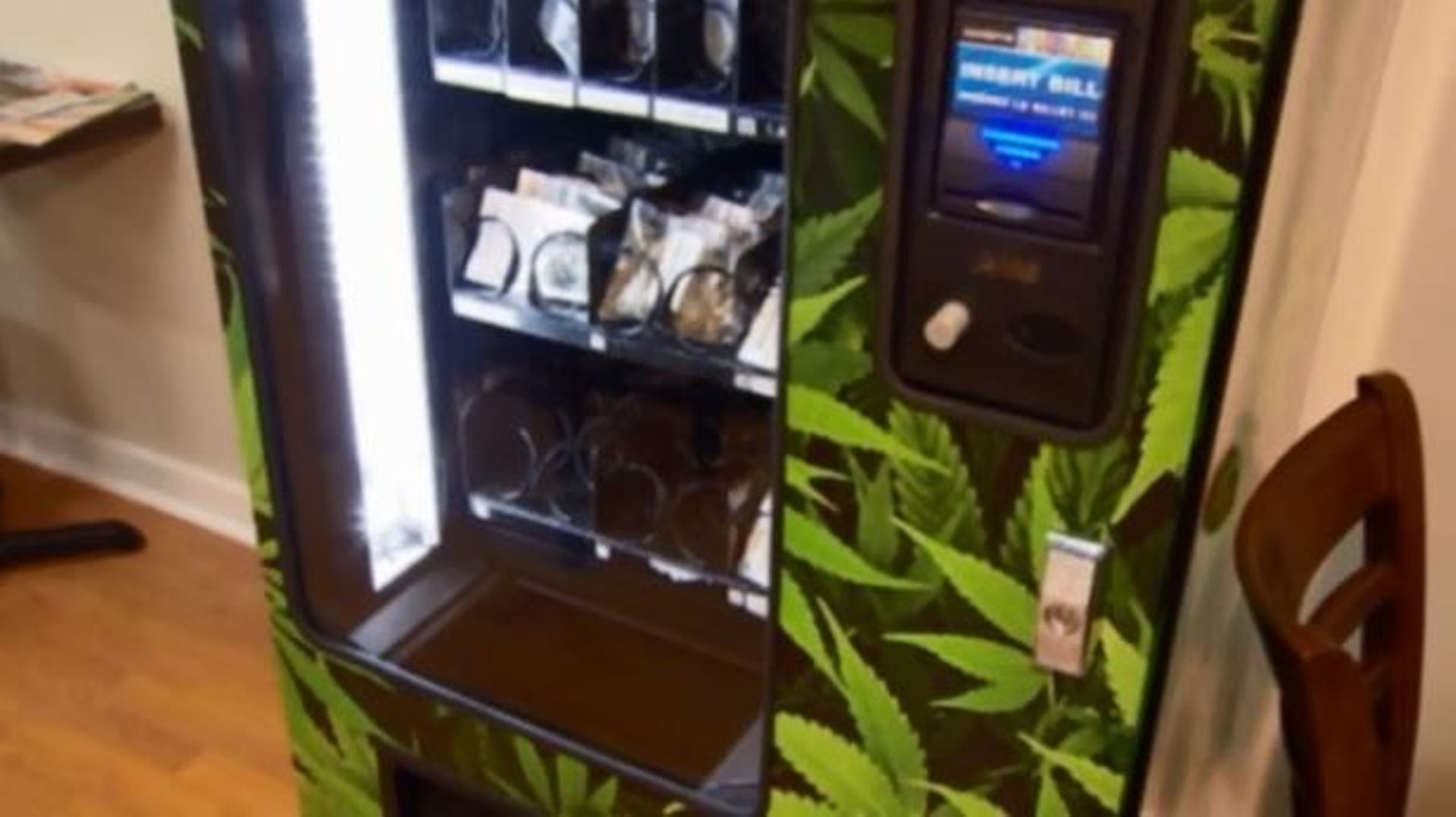Un distributeur de marijuana accessible dans des pharmacies canadiennes
