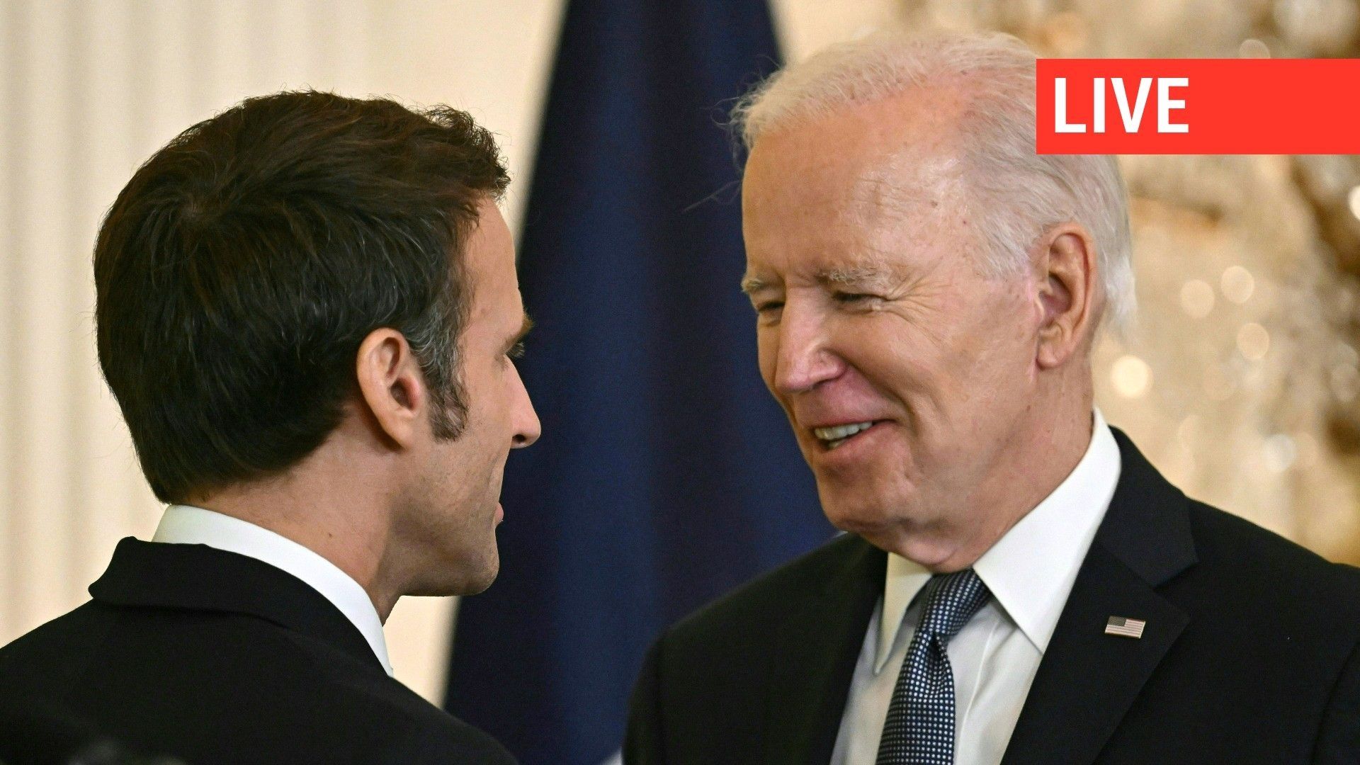 Joe Biden et Emmanuel Macro, le 1e décembre 2022