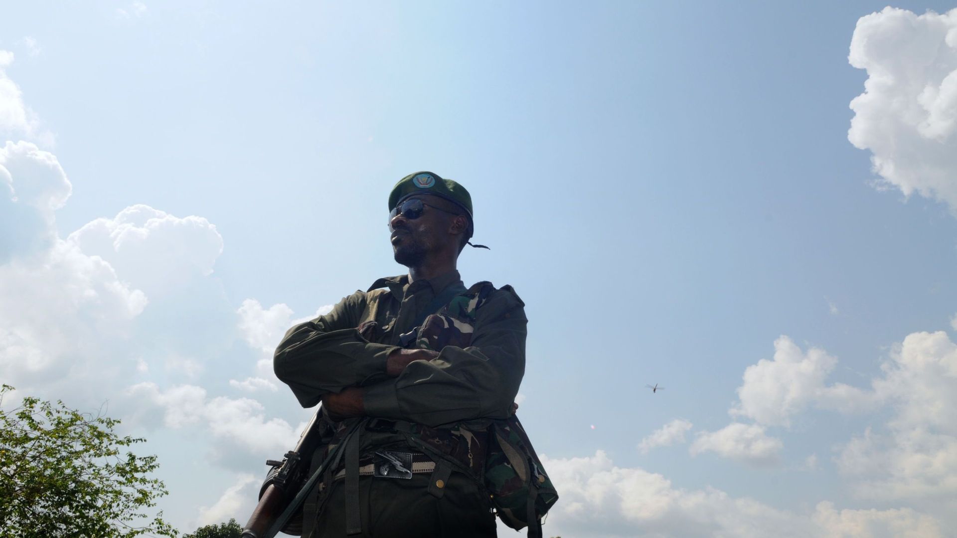 Un membre des Forces armées de la République démocratique du Congo (FARDC) photographié le 19 août dernier à Beni, dans le nord-est du Congo.