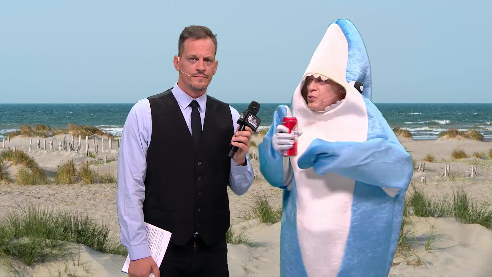 Le best of du Grand Cactus : James Deano en duplex depuis la côte, pour "le moins pire à la mer" de cette 10e saison