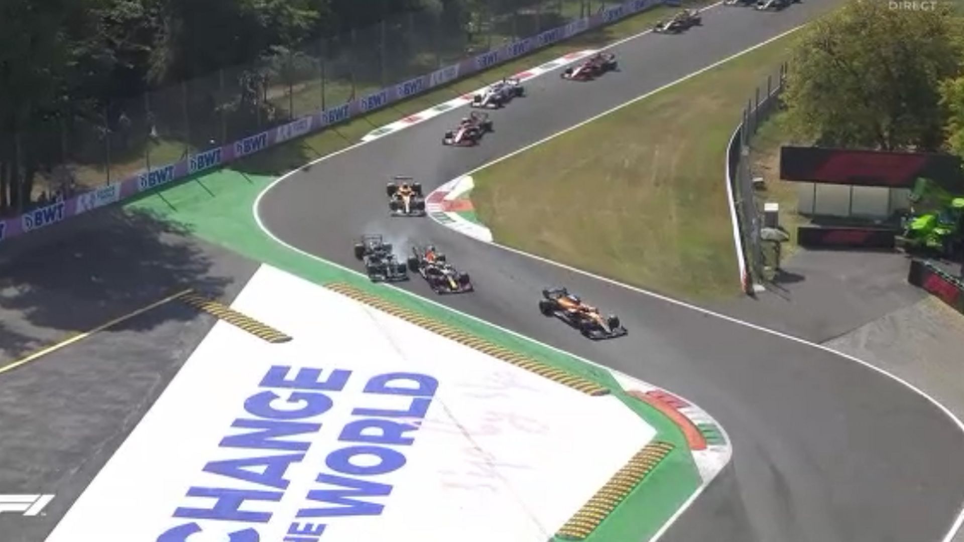 Daniel Ricciardo en tête