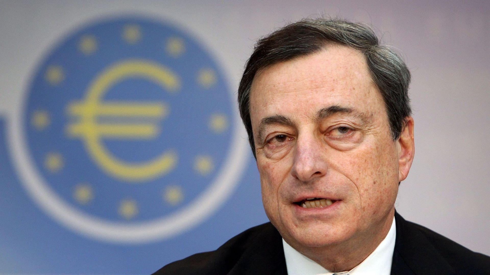 Mario Draghi, président de la BCE, a présenté son rapport 2012
