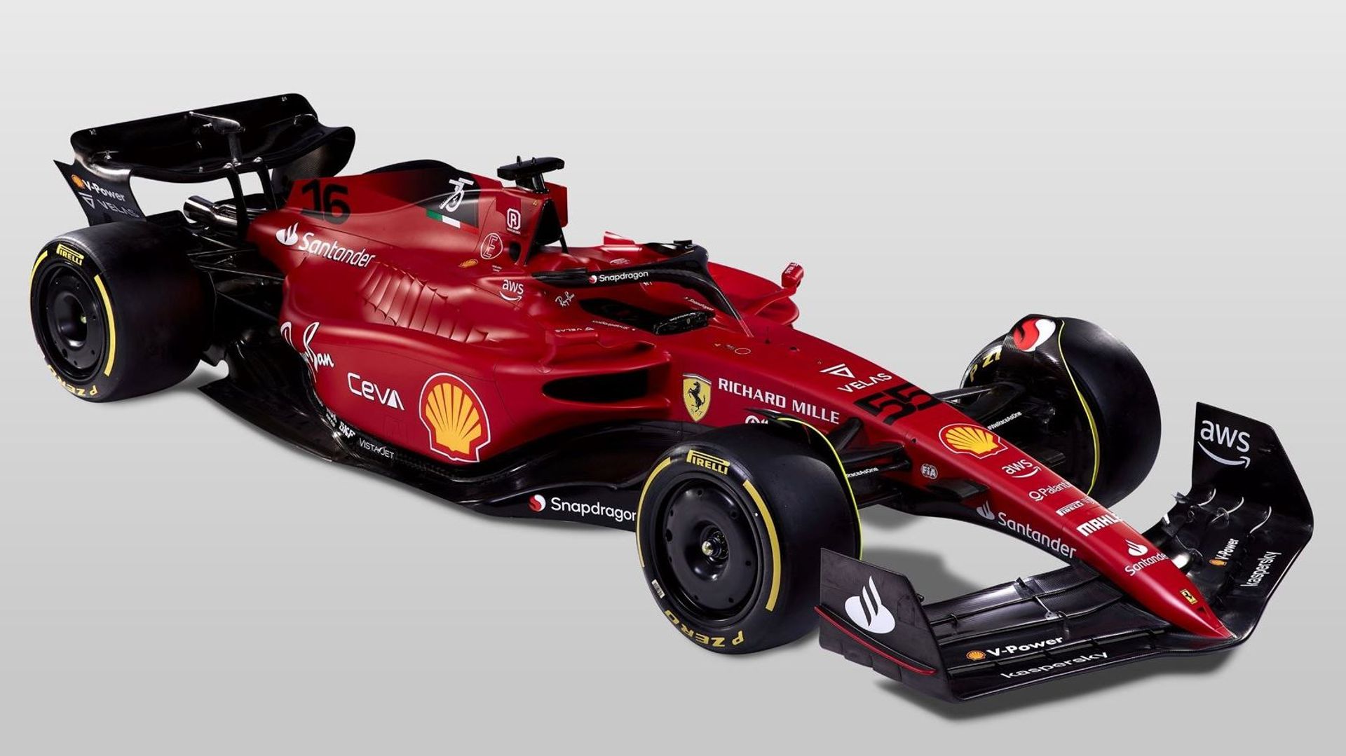 Formule 1 : Ferrari présente sa voiture pour 2022, la F1-75 