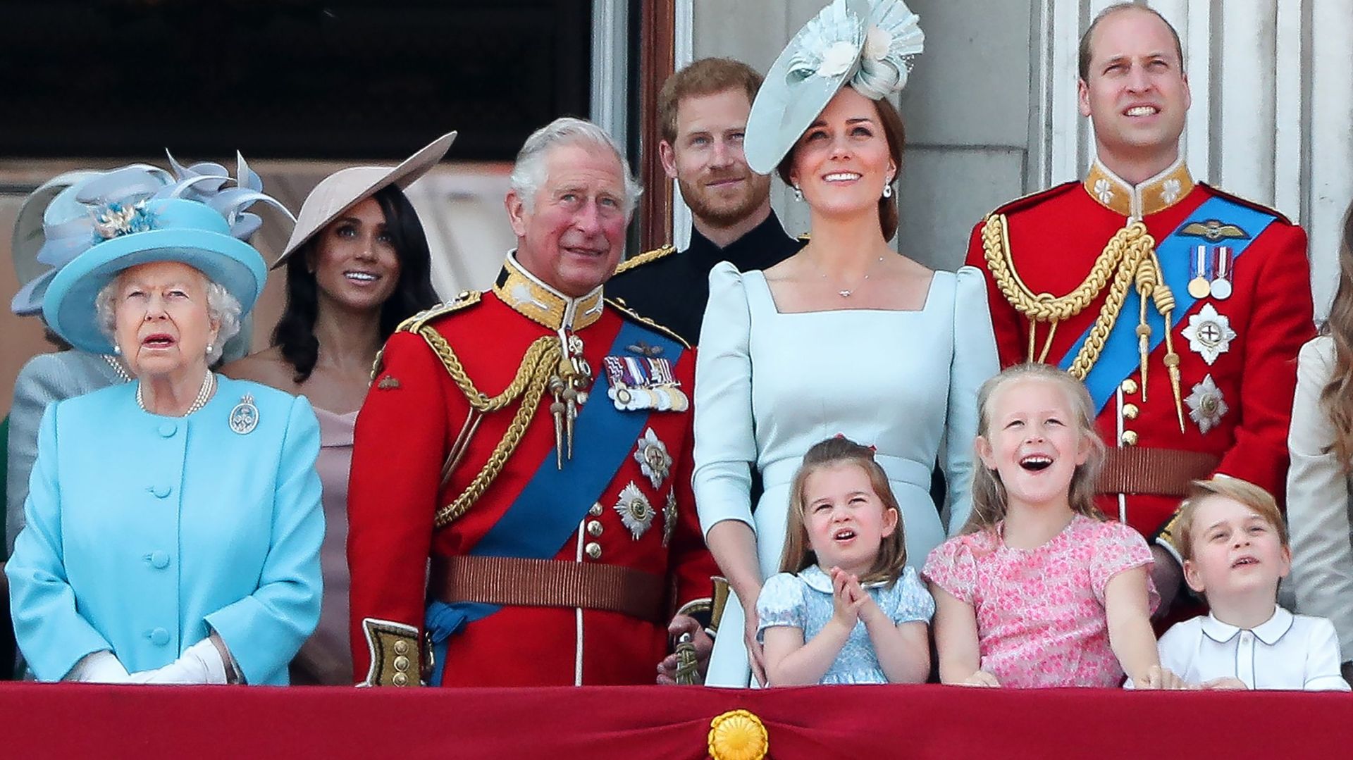 La famille royale britannique. 