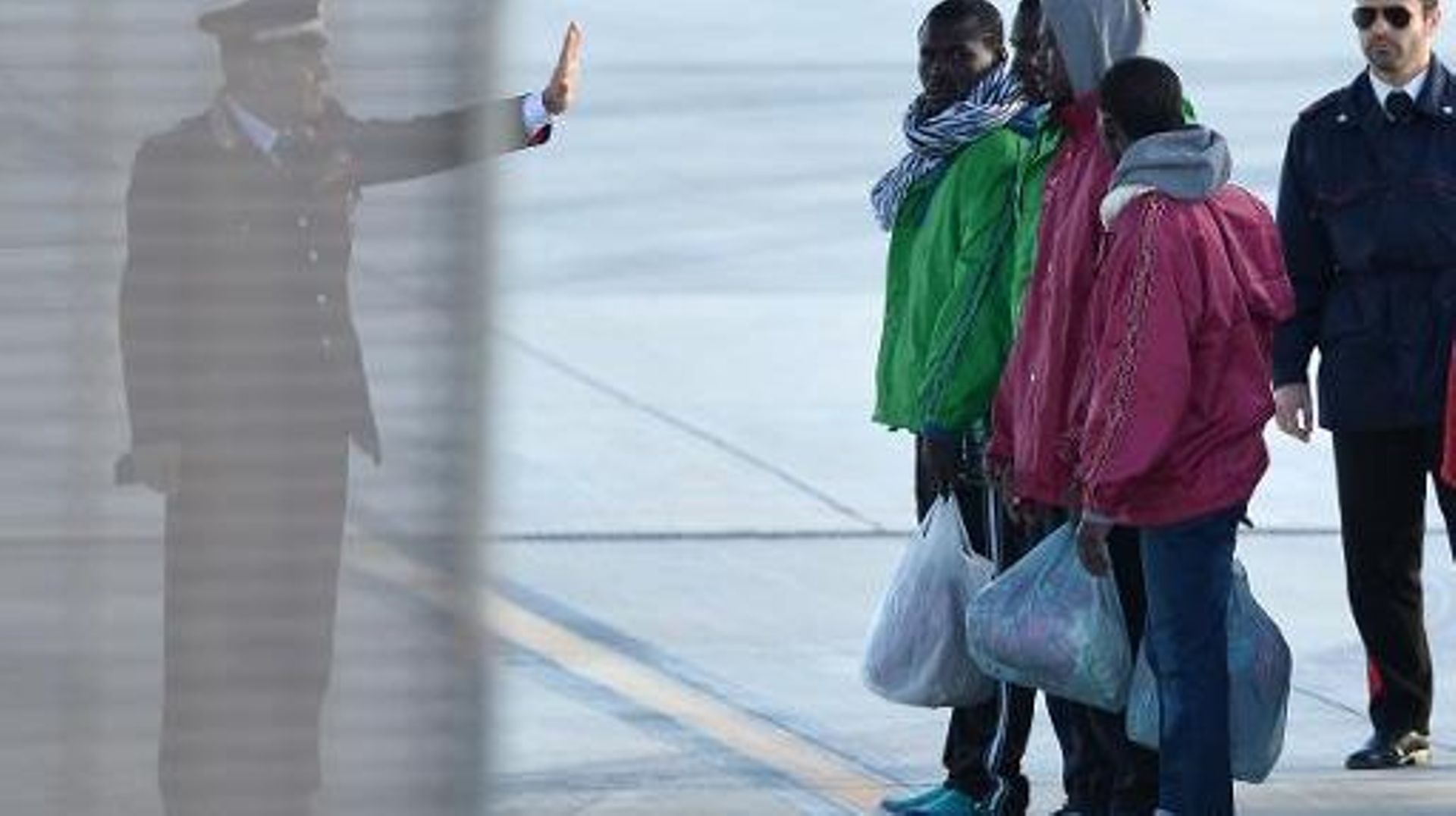 Le centre d'accueil de Lampedusa débordé par les arrivées des migrants