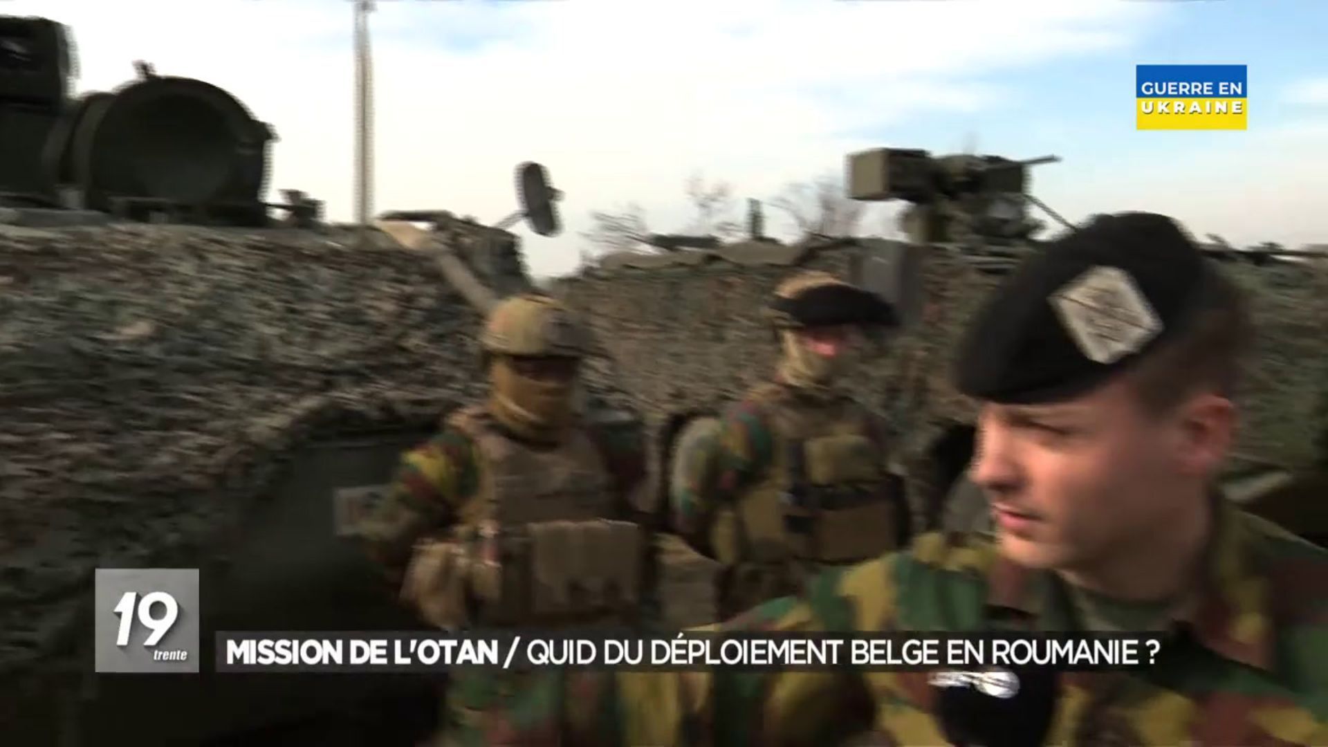 Guerre En Ukraine : Les Militaires Belges Ont Pris Leurs Quartiers Pour ...