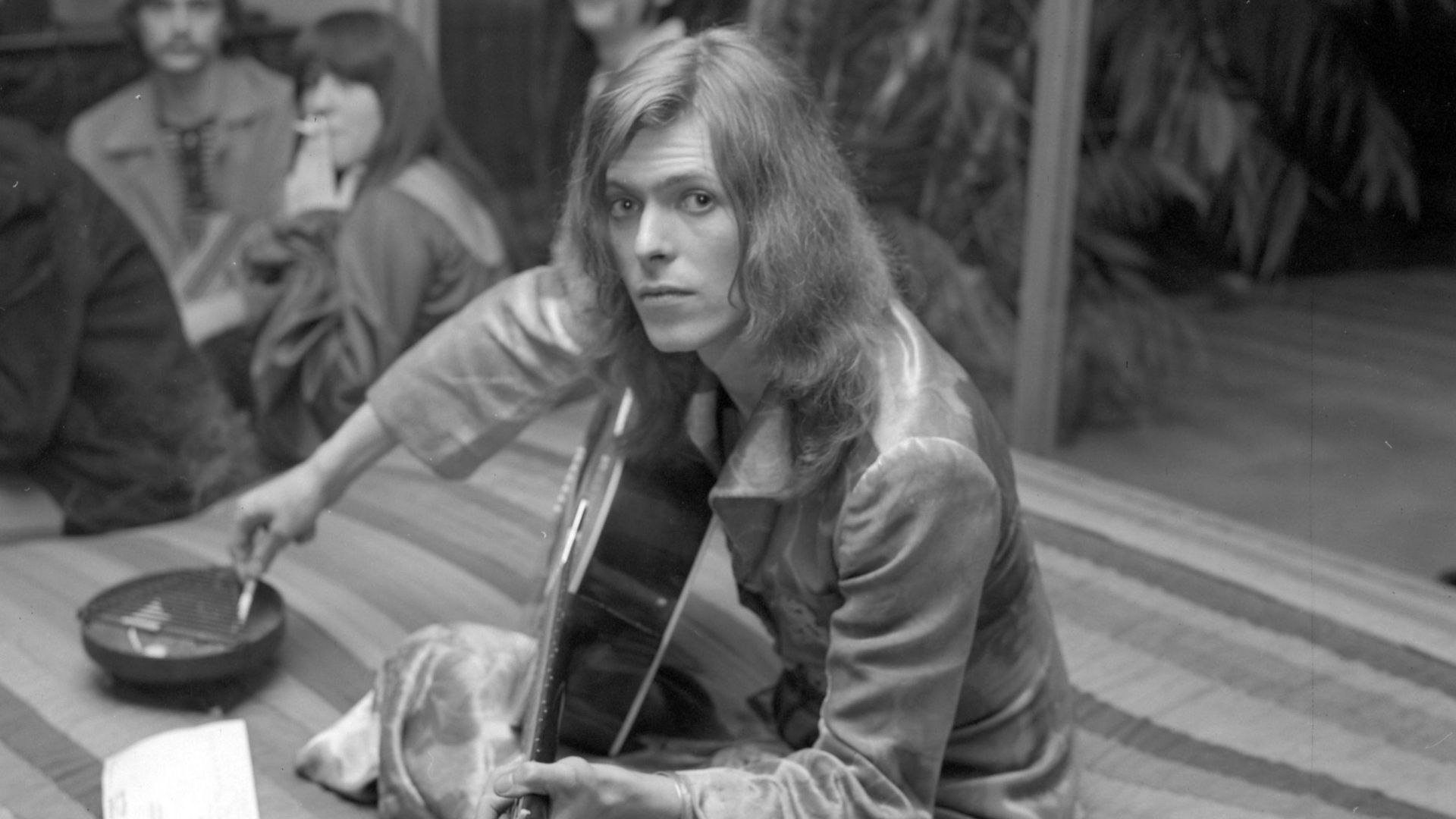 David Bowie en janvier 1971 à Los Angeles.