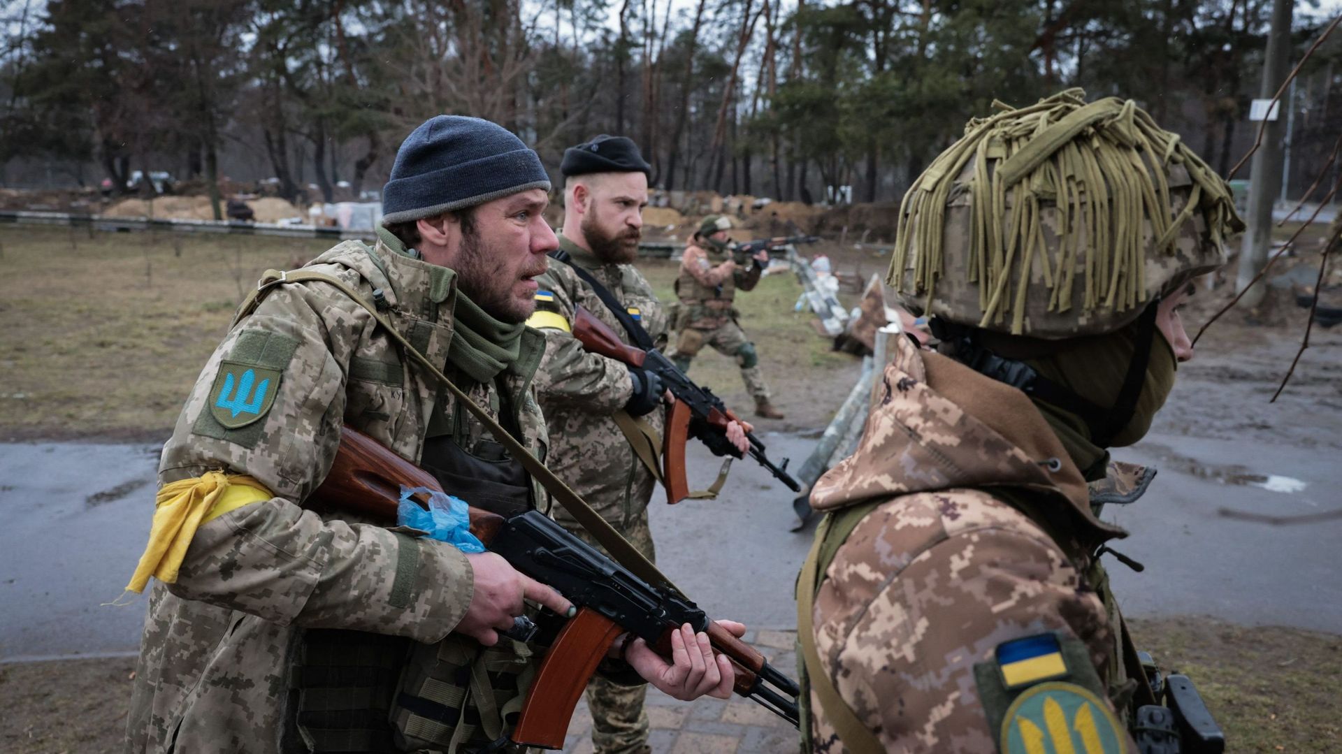 Les deux tiers des troupes russes ont quitté la région de Kiev.