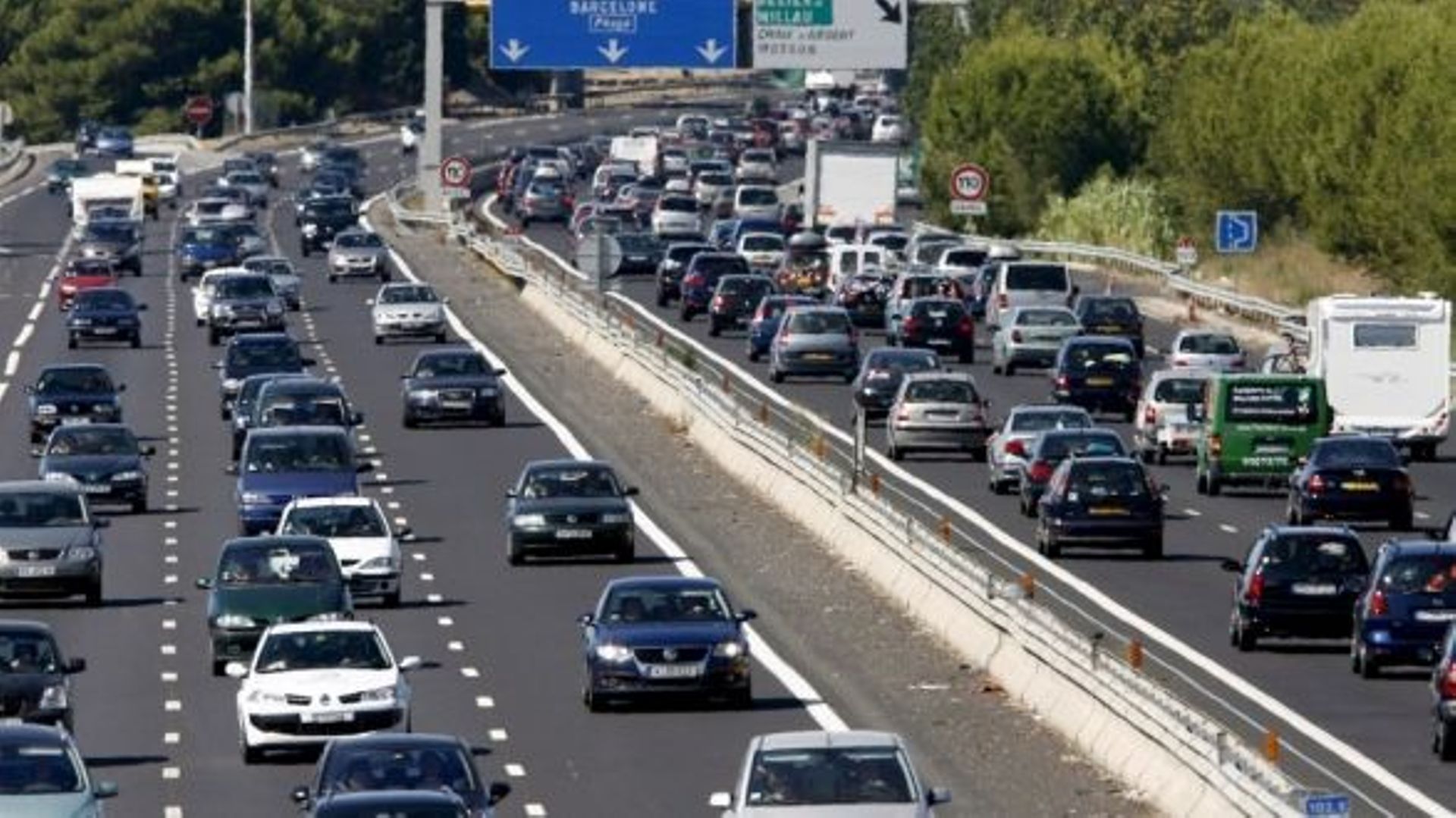 Circulation difficile sur les autoroutes françaises - RTBF Actus