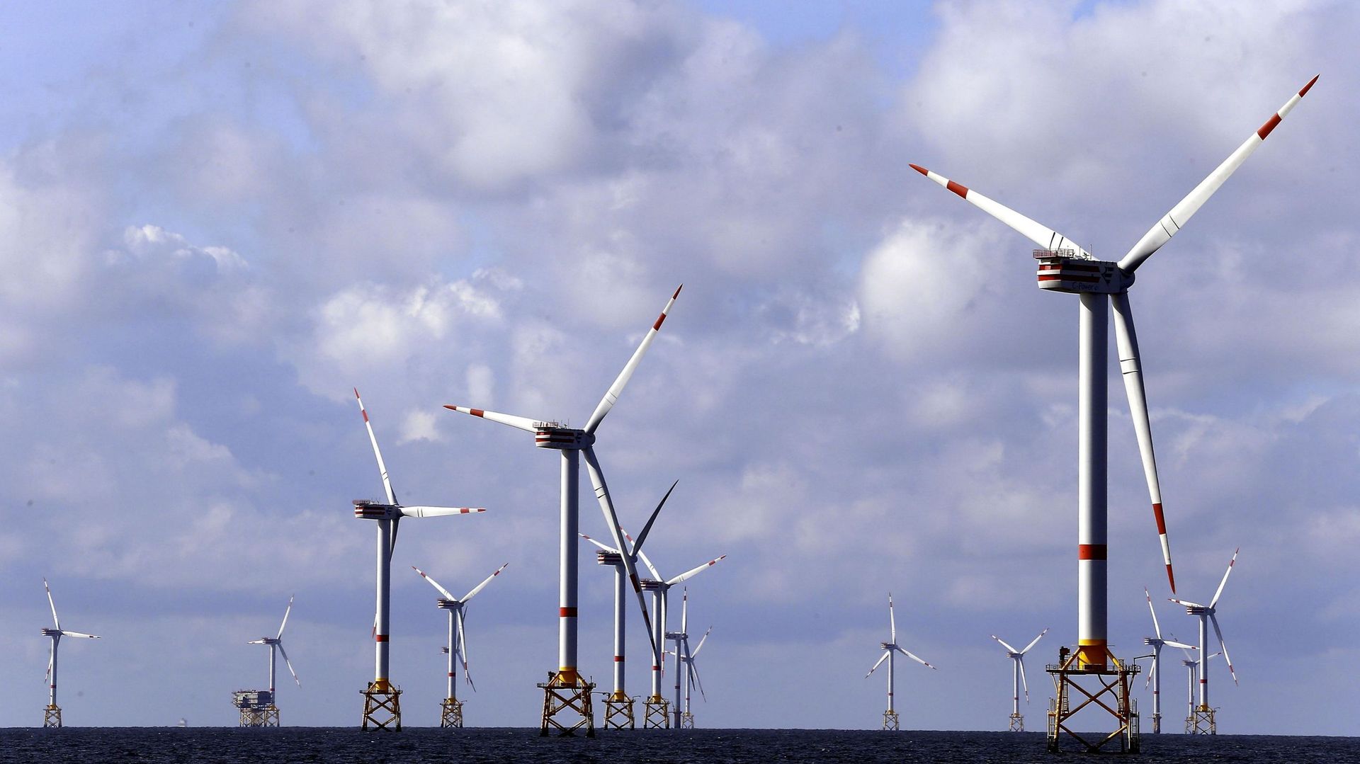 Plateforme offshore mer du Nord