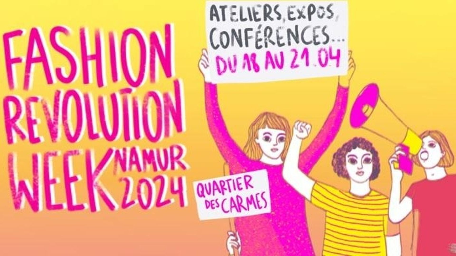 Trois Namuroises Proposent Une Fashion Revolution Week Pour Changer Les 